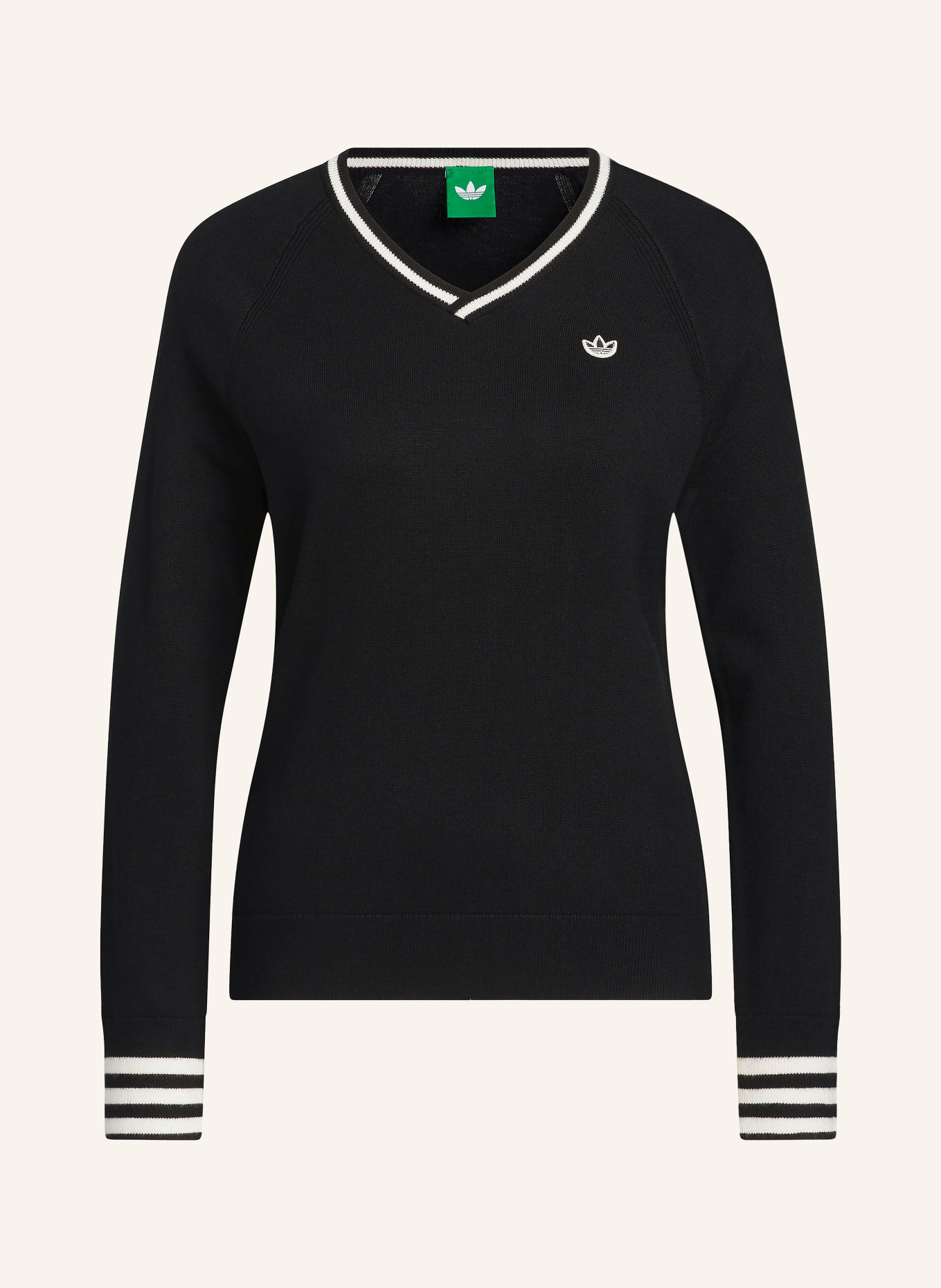 adidas Originals ORIGINALS Sweaters: BLACK / WHITE