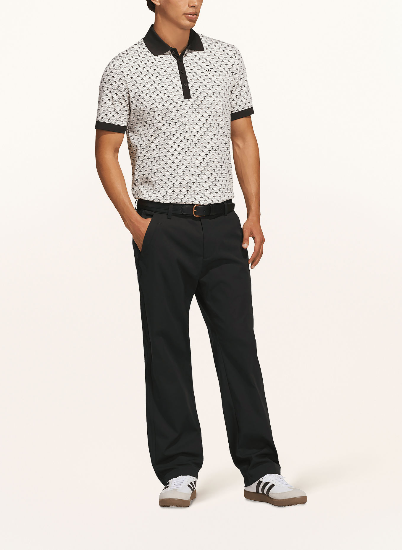 adidas Originals Golfbroek ORIGINALS TWISWEAVE Regular Fit: ZWART