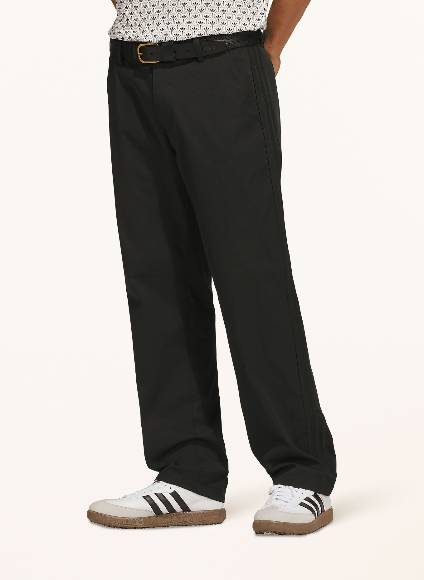 adidas Originals Golfbroek ORIGINALS TWISWEAVE Regular Fit: ZWART