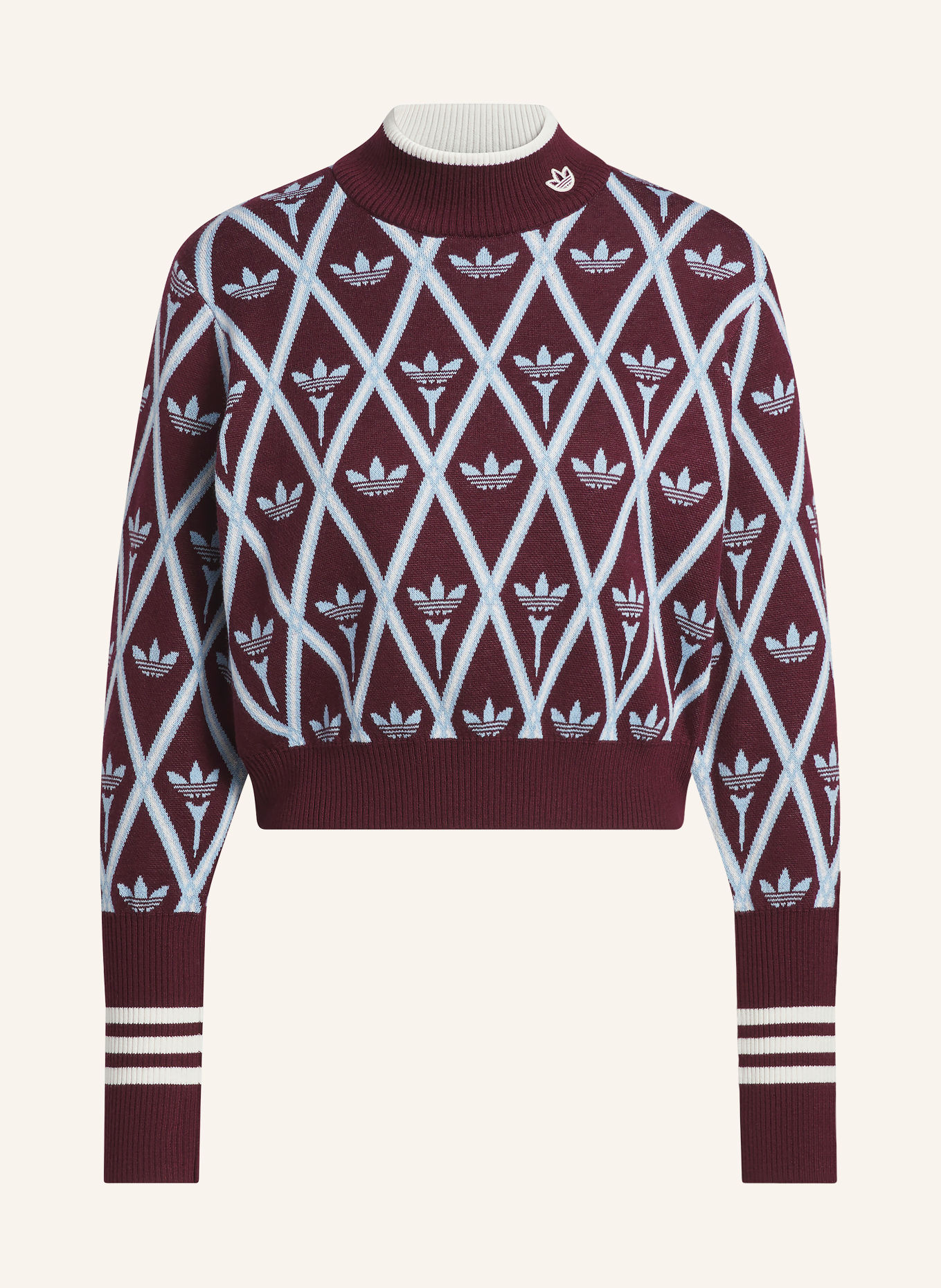 adidas Originals Pullover ORIGINALS: DUNKELROT / HELLBLAU / WEISS