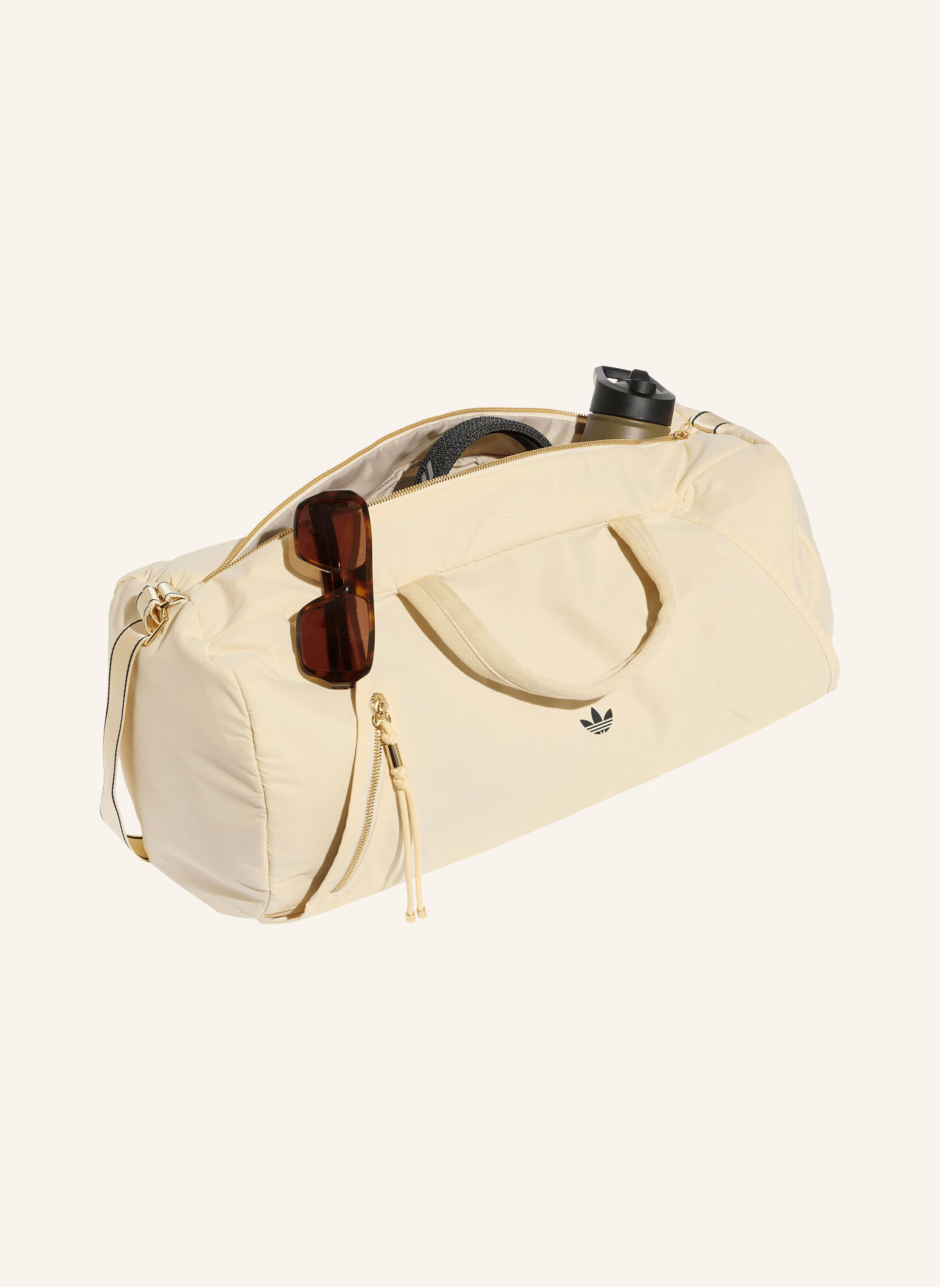 adidas Sporttasche ADIDAS ORIGINALS MEDIUM: CREME / GOLD
