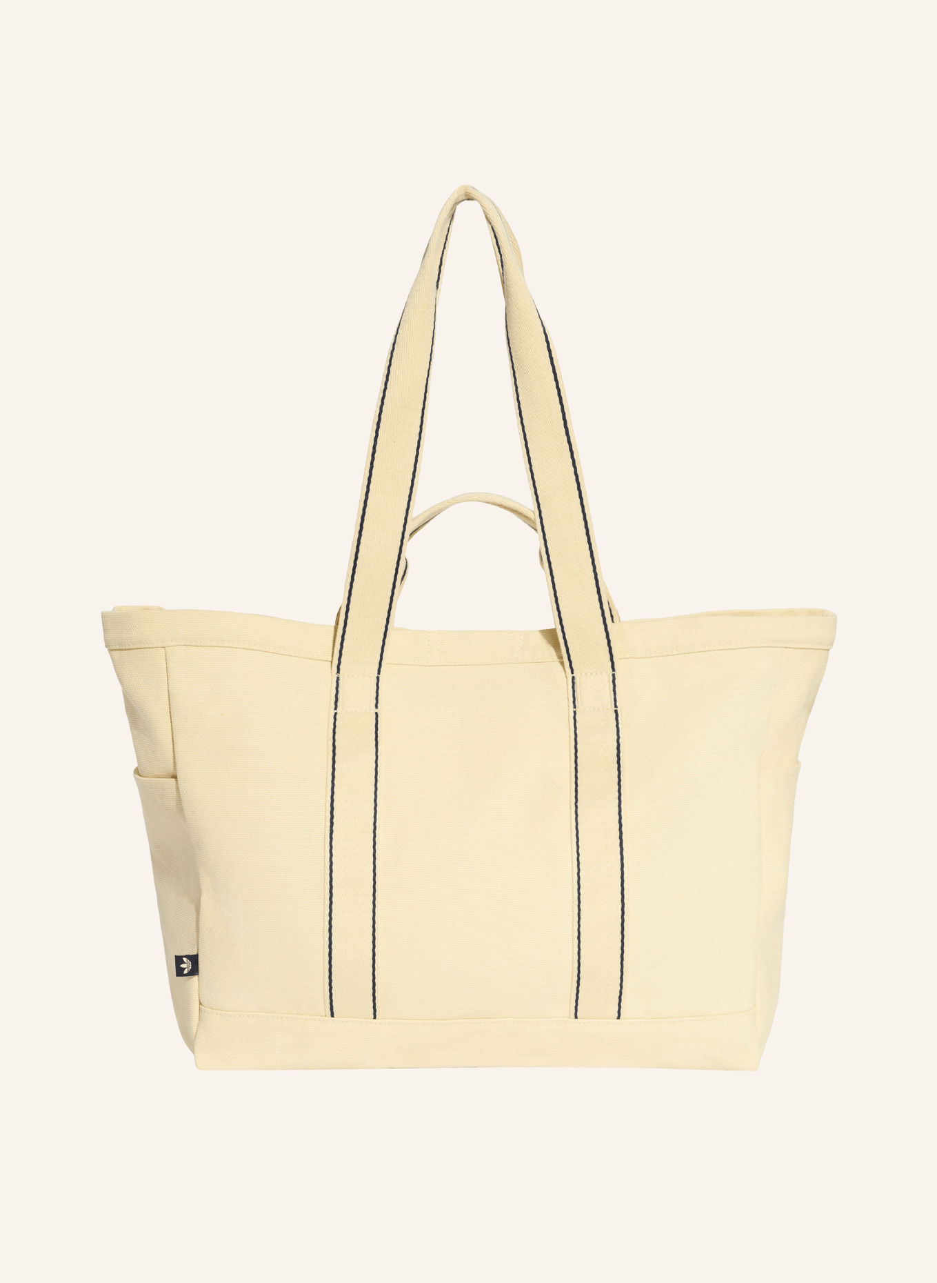 adidas Sporttasche ADIDAS ORIGINALS: CREME / GOLD / DUNKELBLAU