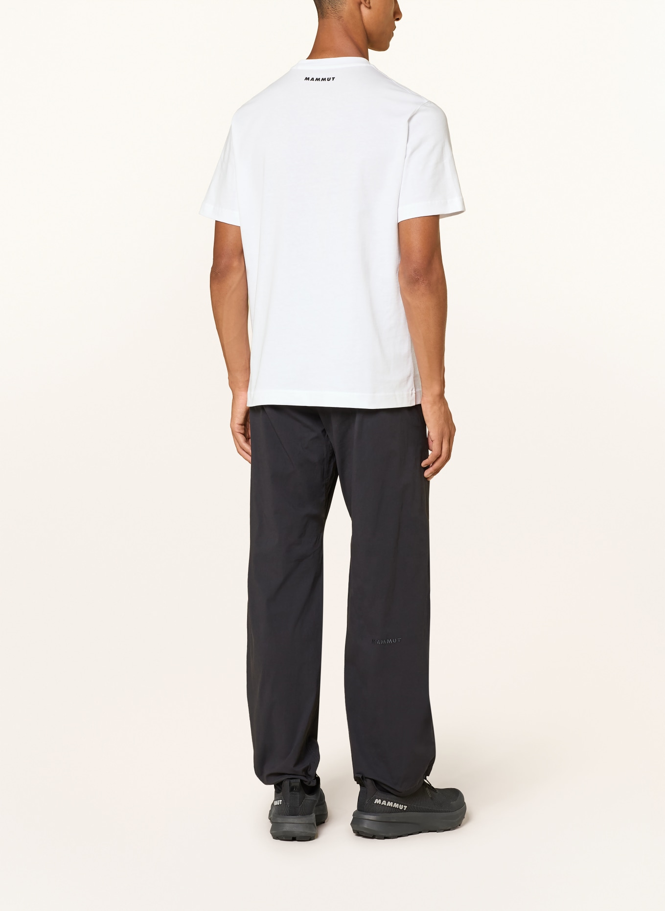 MAMMUT BASE Functional Shirt: WHITE