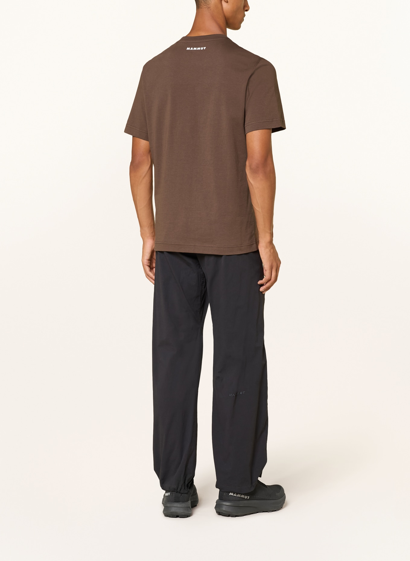 MAMMUT BASE Functional Shirt: DARK BROWN