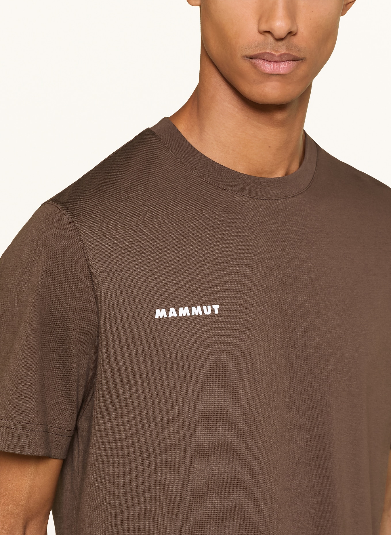 MAMMUT BASE Functional Shirt: DARK BROWN