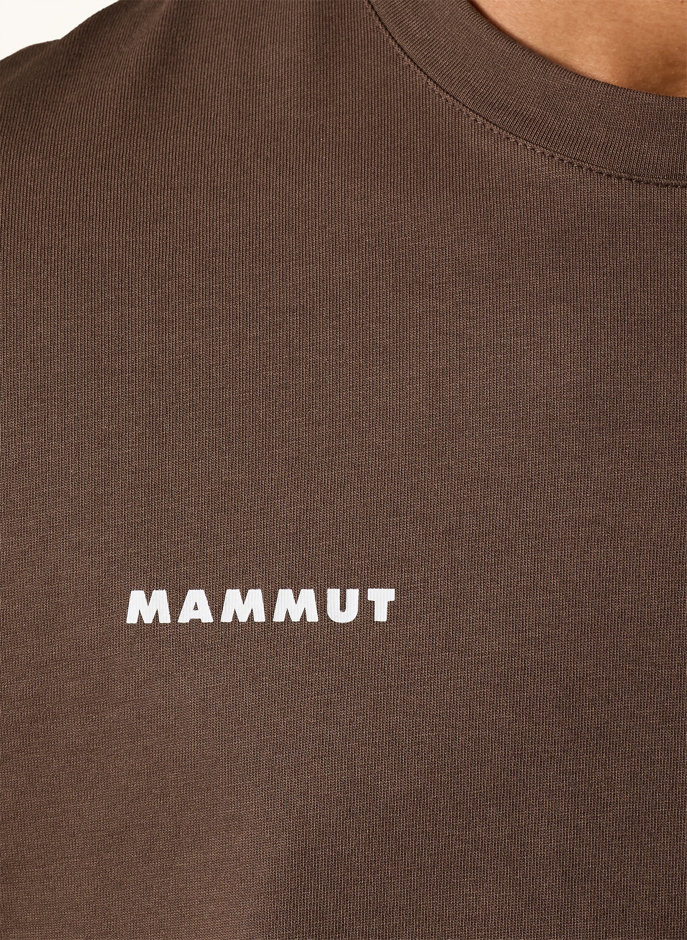 MAMMUT BASE Functional Shirt: DARK BROWN