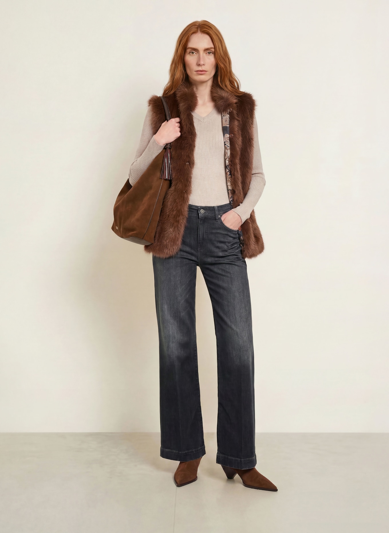 LIU JO Flared jeans: 8S504 Den.Black short suns
