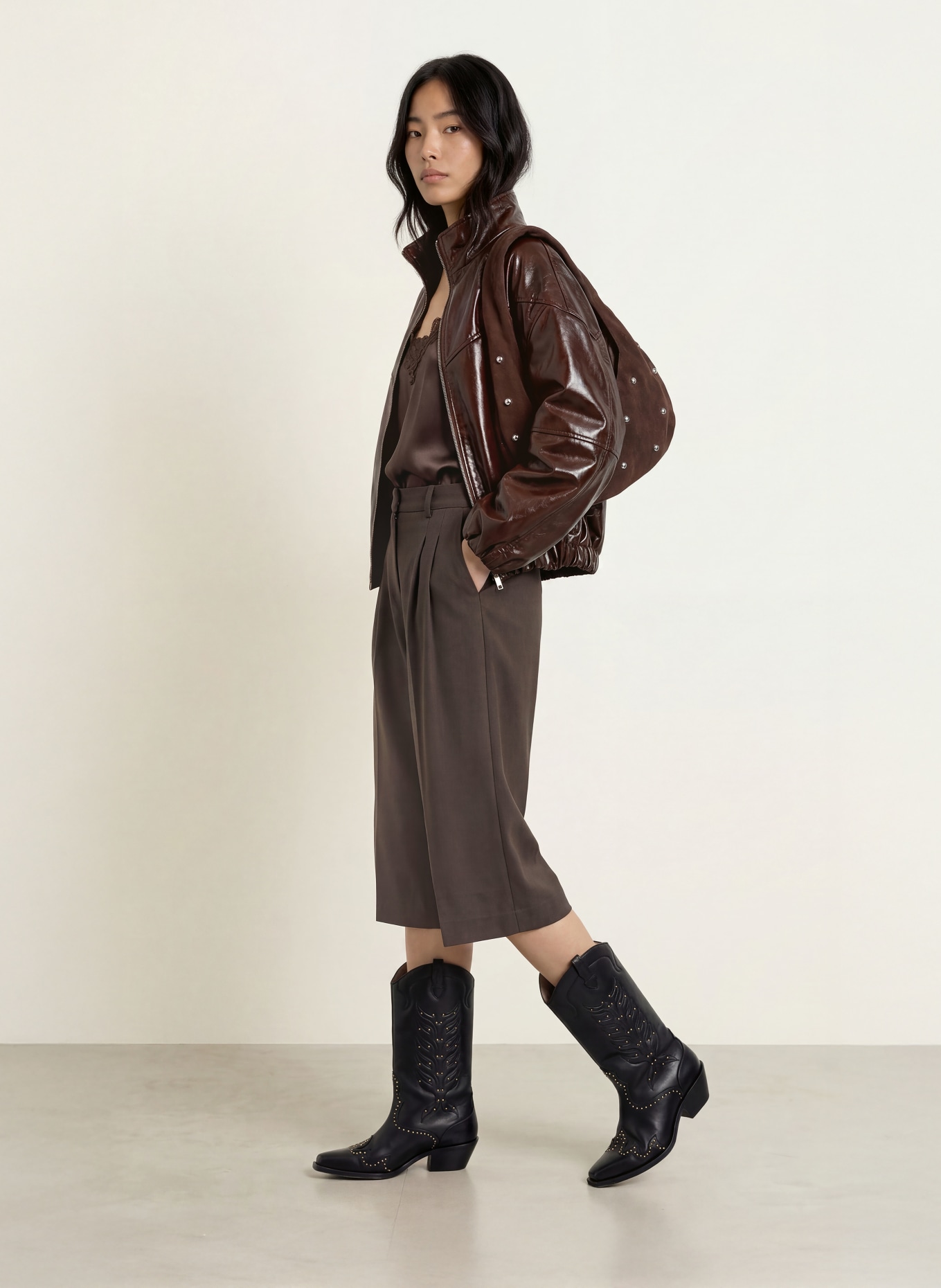 CPH MUSE Culotte CMTAILOR: TAUPE