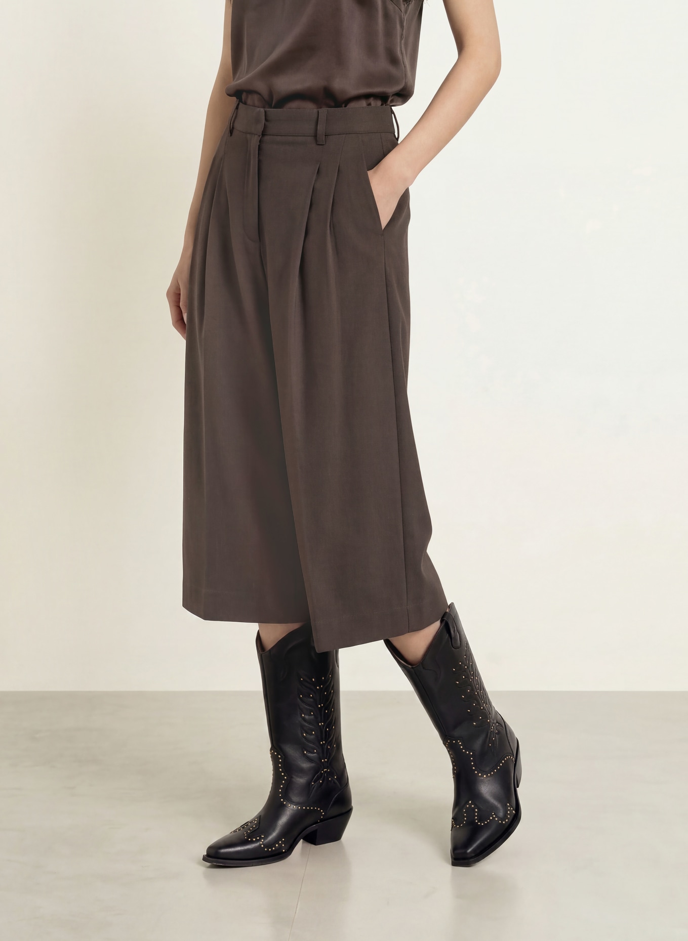 CPH MUSE Culotte CMTAILOR: TAUPE