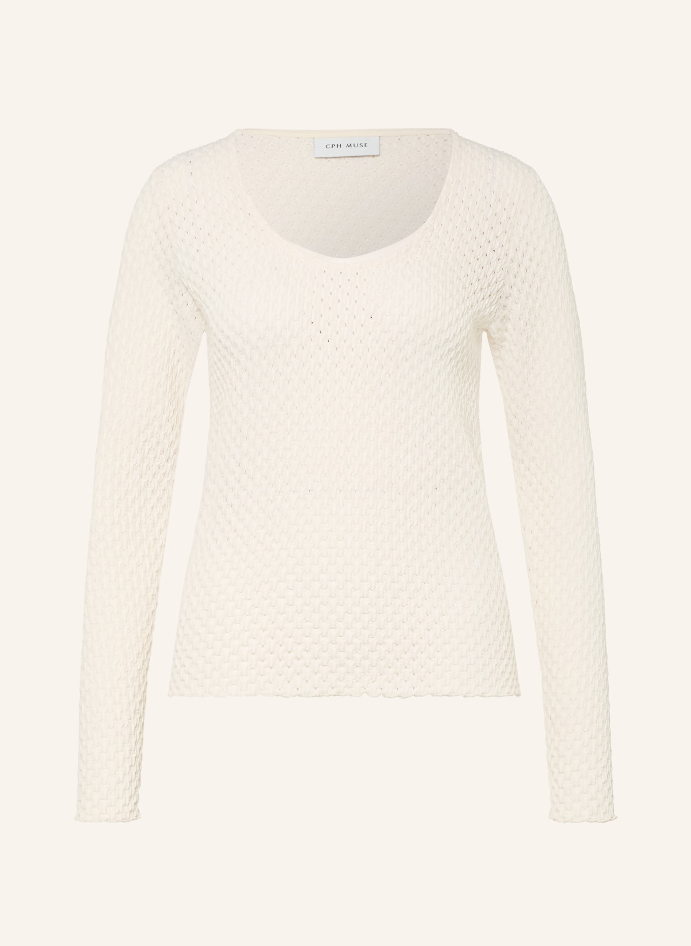 CPH MUSE Longsleeve CMBOBBIE: CREME