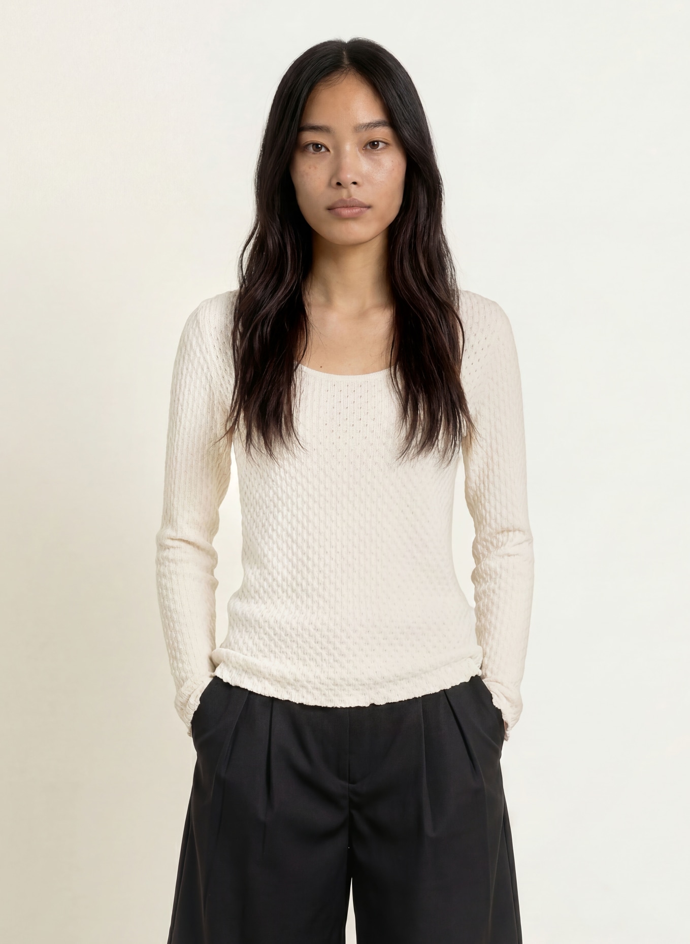 CPH MUSE Longsleeve CMBOBBIE: CREME