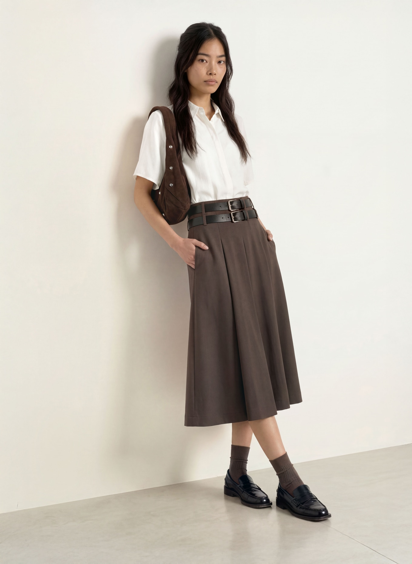 CPH MUSE CMMOLLY shirt blouse with cutouts: ECRU