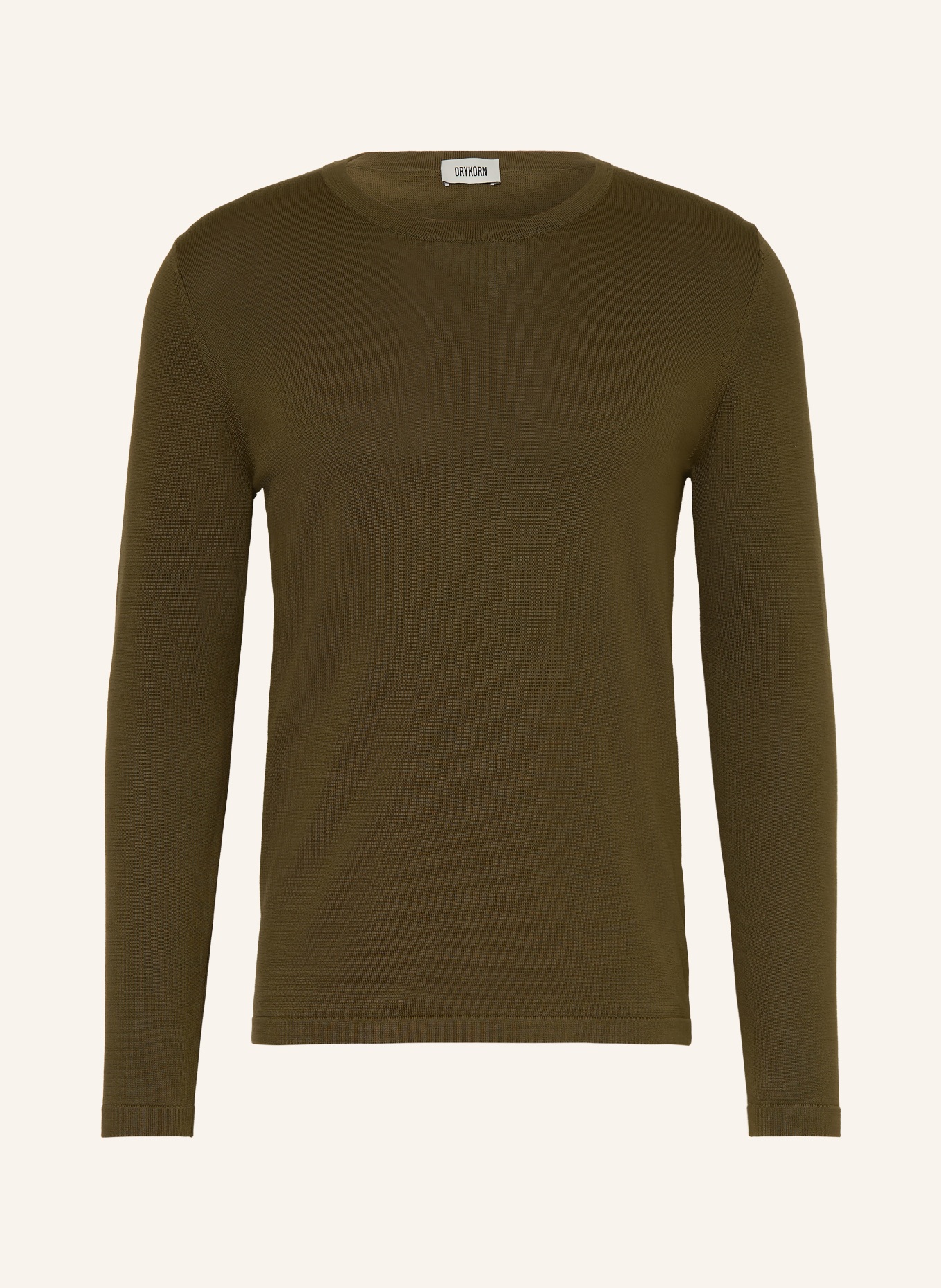 DRYKORN IRMINO Sweater: OLIVE