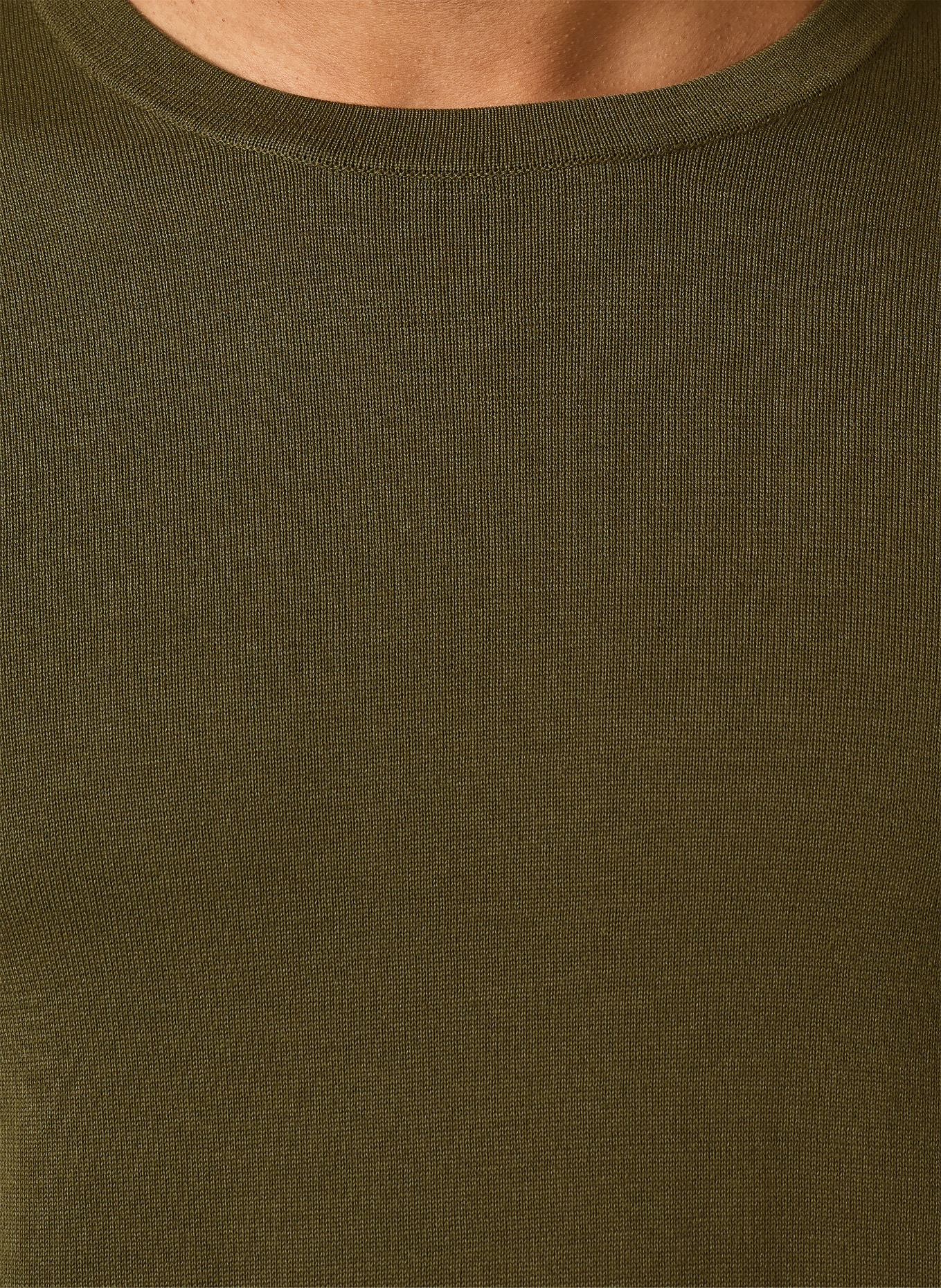 DRYKORN IRMINO Sweater: OLIVE