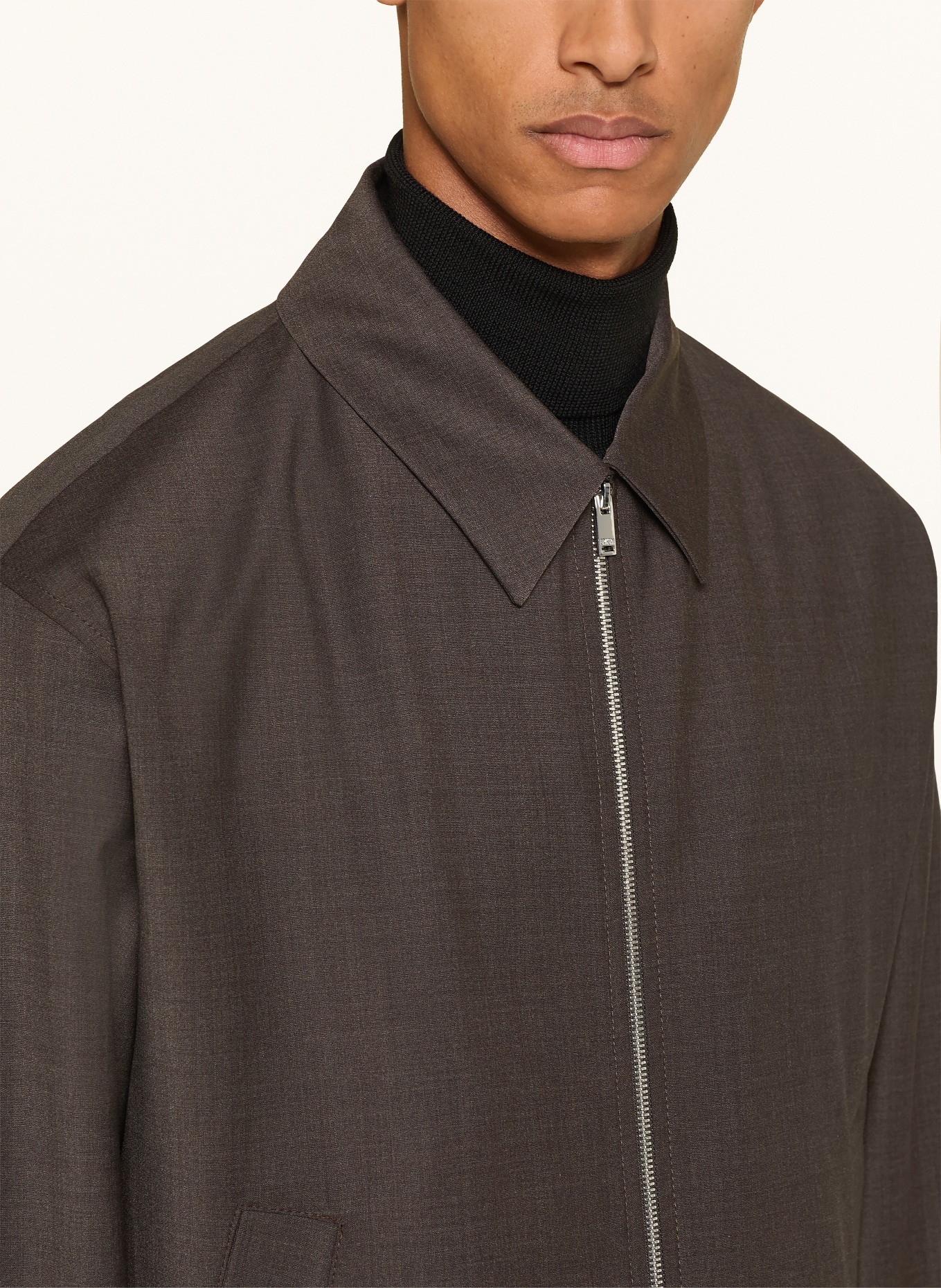 DRYKORN Blouson RIKKO: DUNKELBRAUN