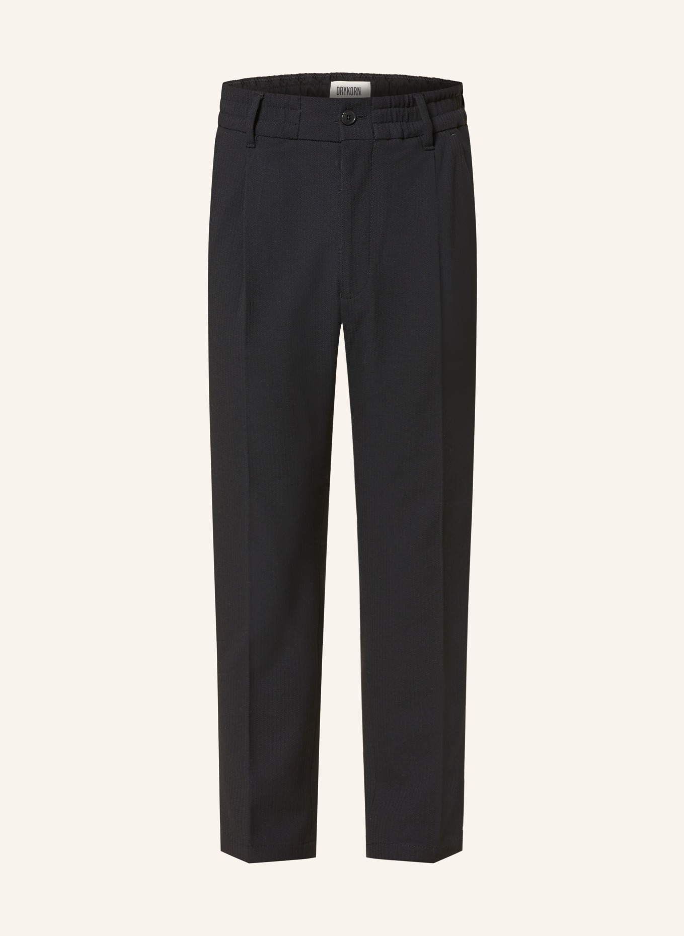 DRYKORN Chino CHASY Regular Fit: MØRKEBLÅ / SORT
