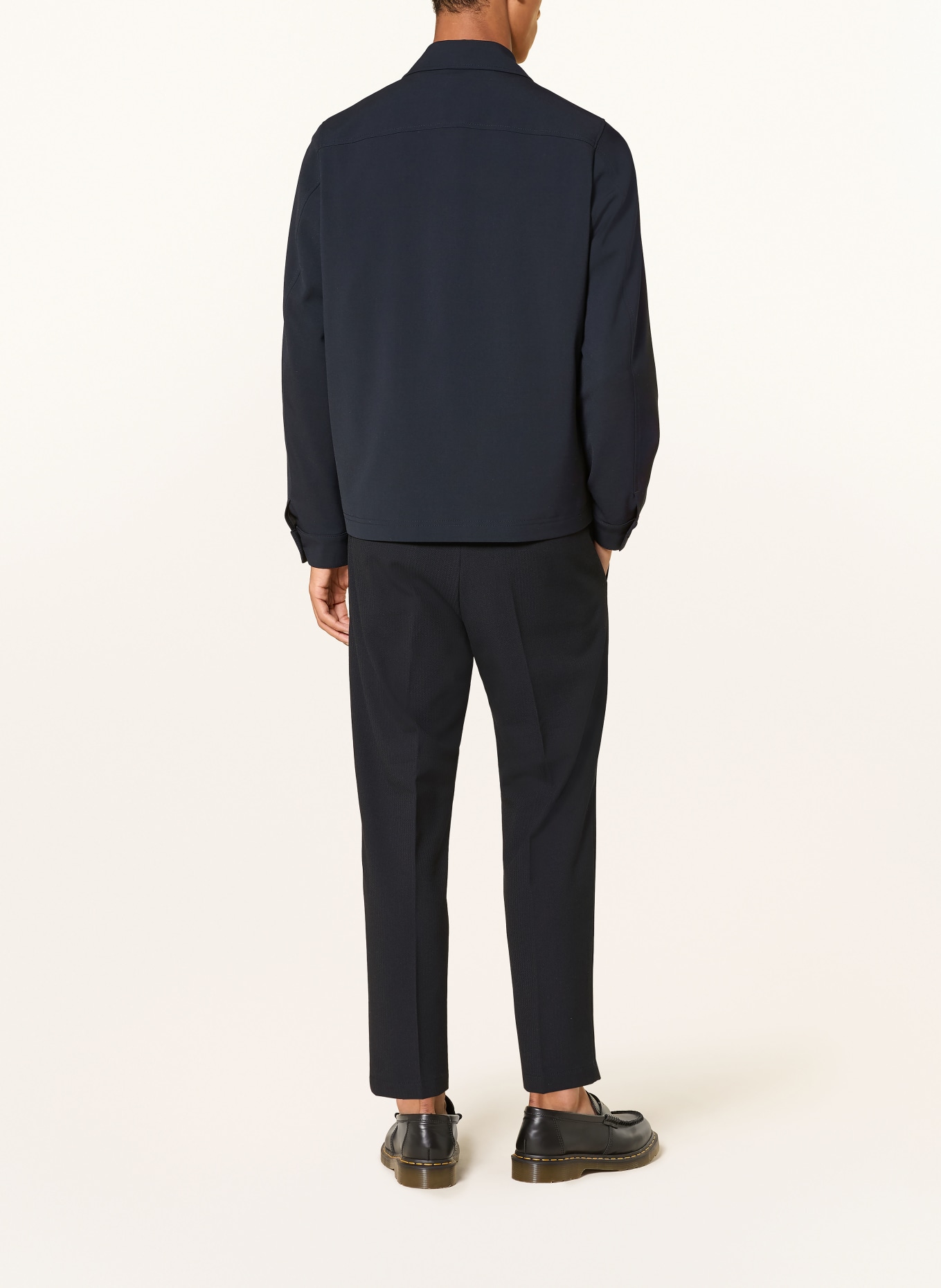 DRYKORN Chino CHASY Regular Fit: MØRKEBLÅ / SORT