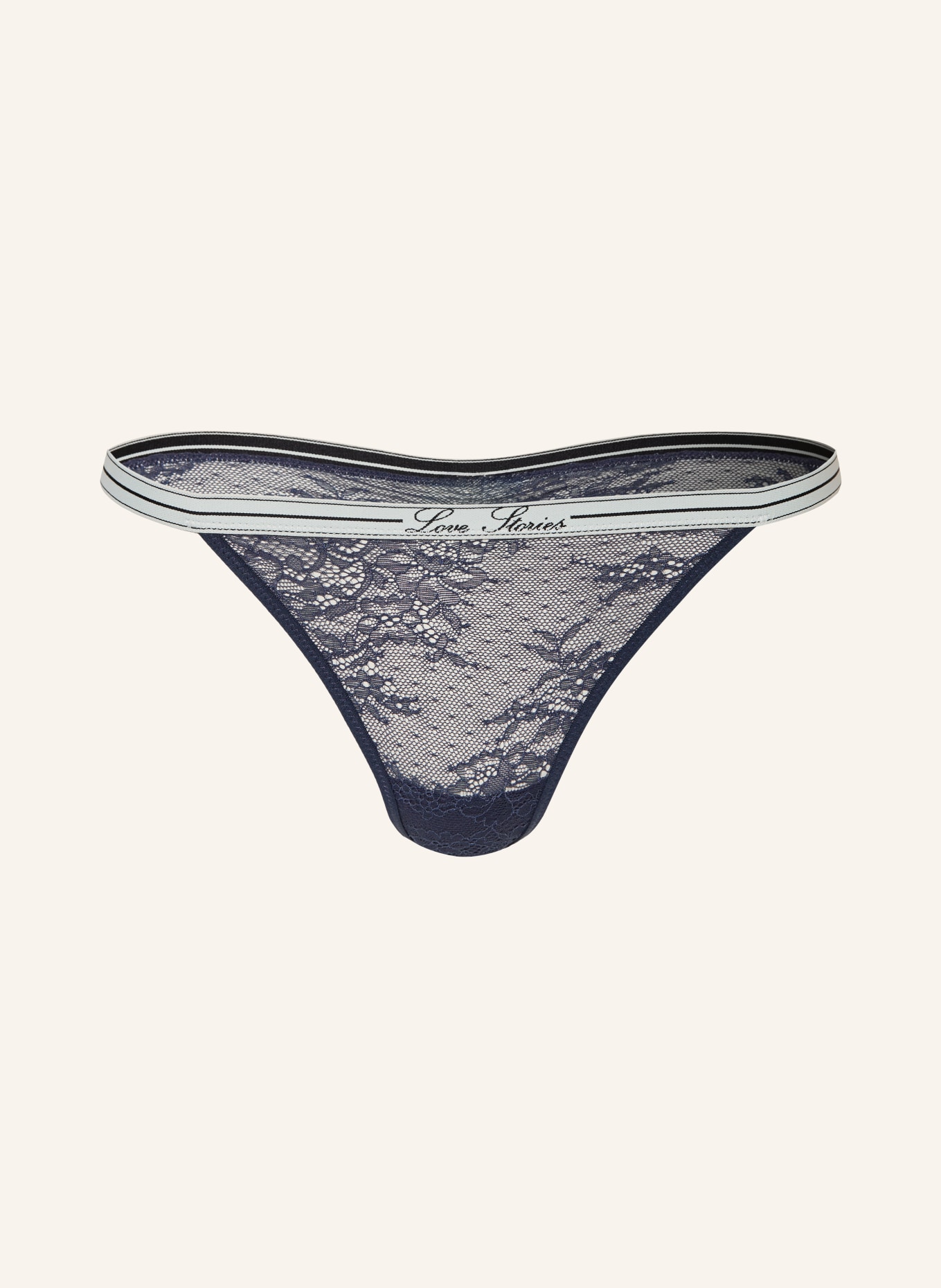 LOVE Stories WILD ROSE Slip Briefs: DARK BLUE / WHITE / BLACK