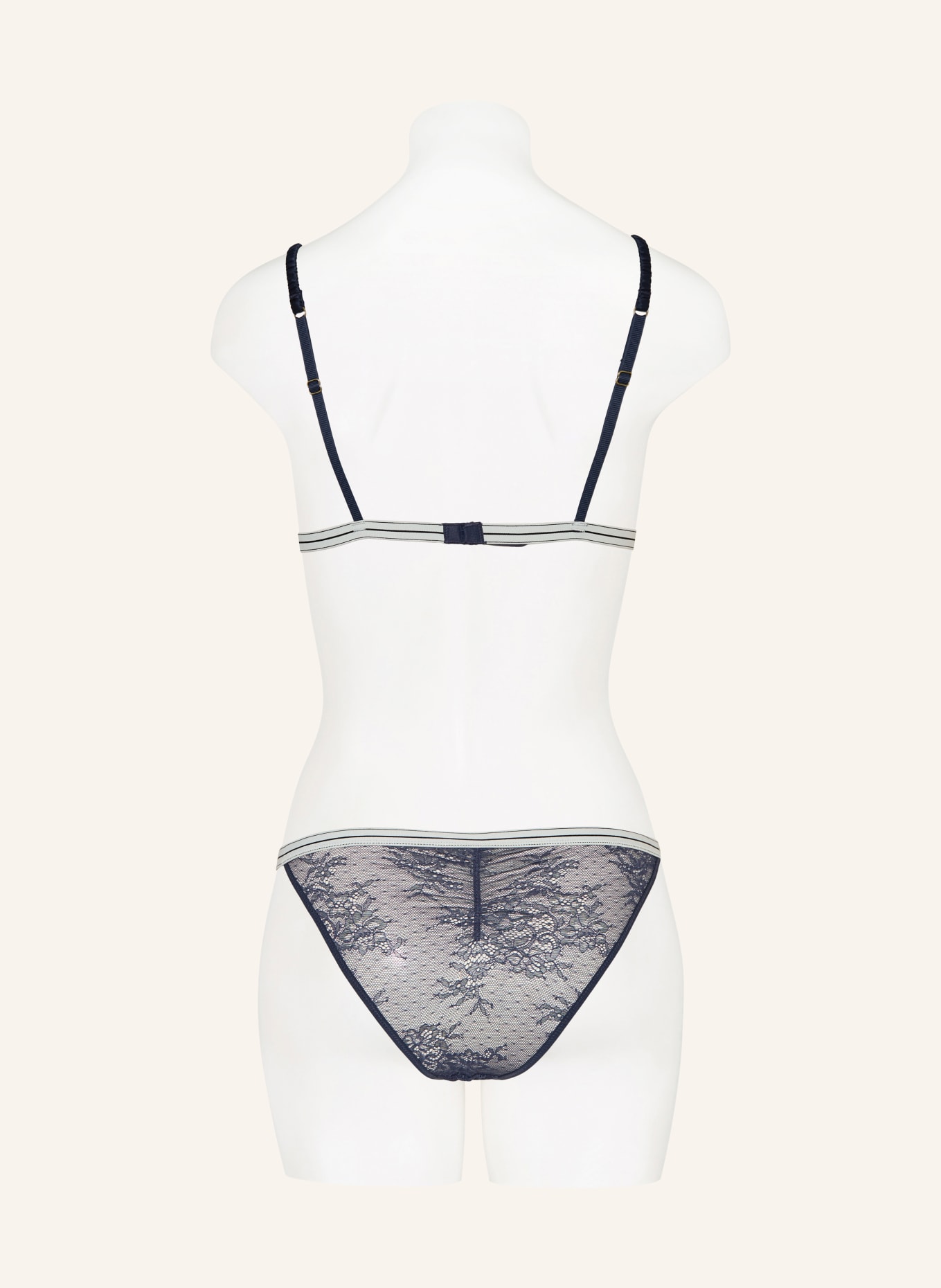 LOVE Stories WILD ROSE Slip Briefs: DARK BLUE / WHITE / BLACK
