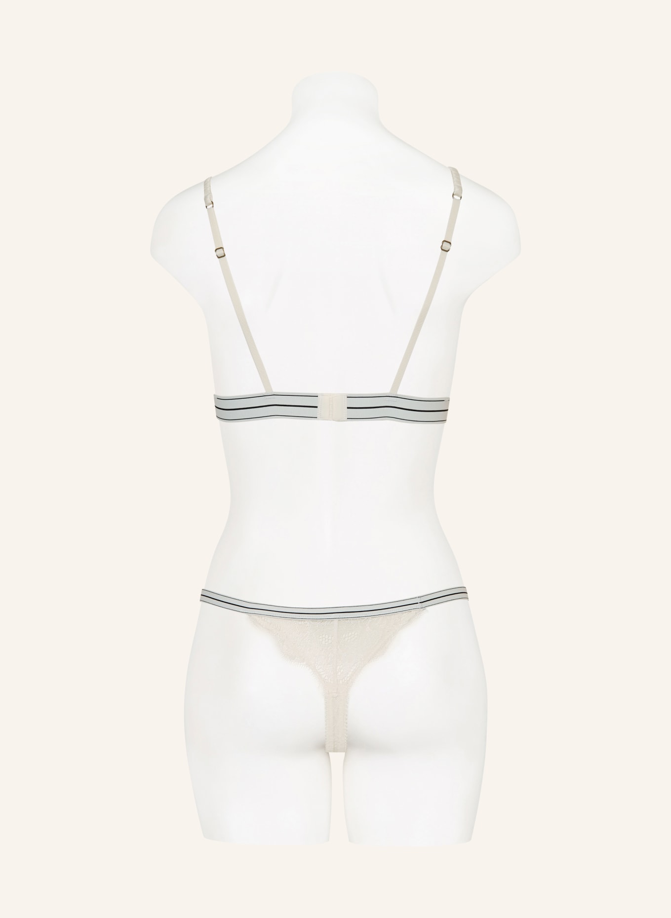 LOVE Stories String ROOMSERVICE: ECRU / WHITE / BLACK