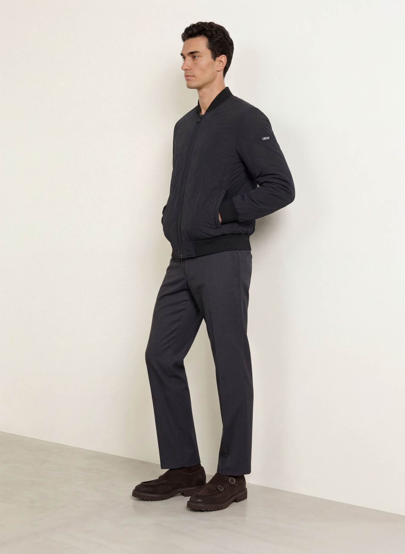 CINQUE Blouson CIRAPID: DONKERBLAUW