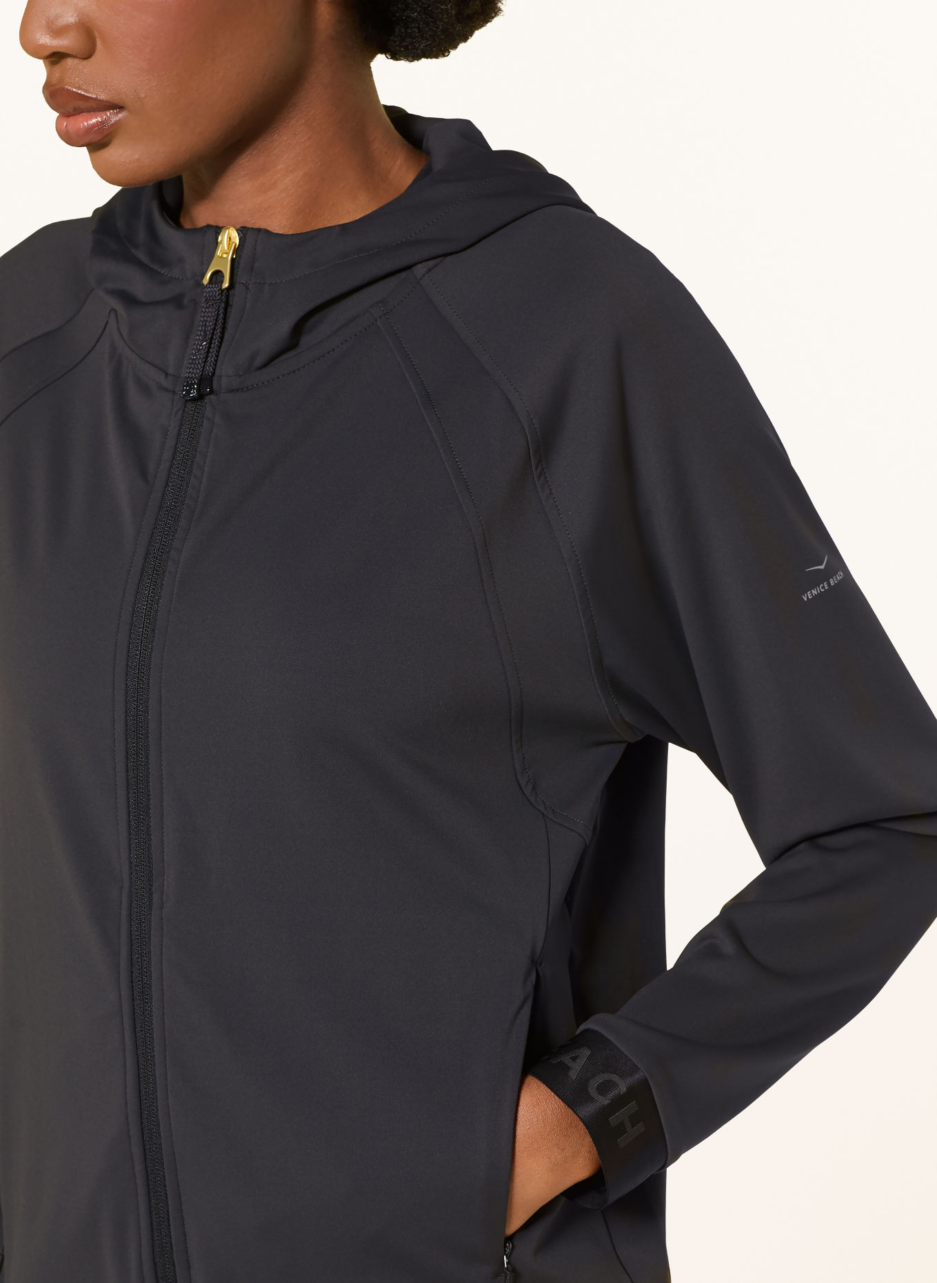 VENICE BEACH VB_SIENNA Training jacket: DARK GRAY