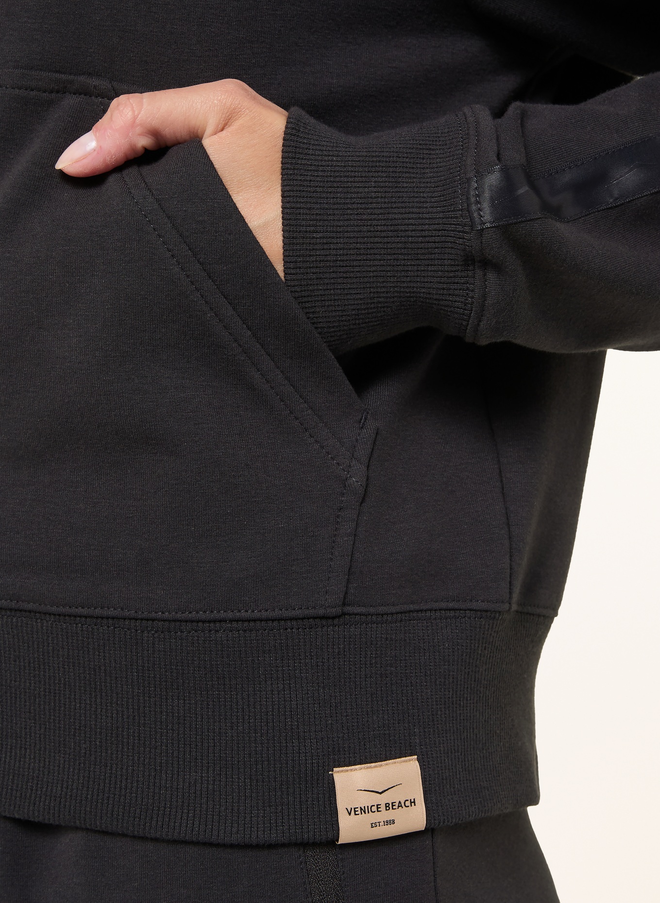 VENICE BEACH Sweat zippé VB_CARRIE: GRIS FONCÉ