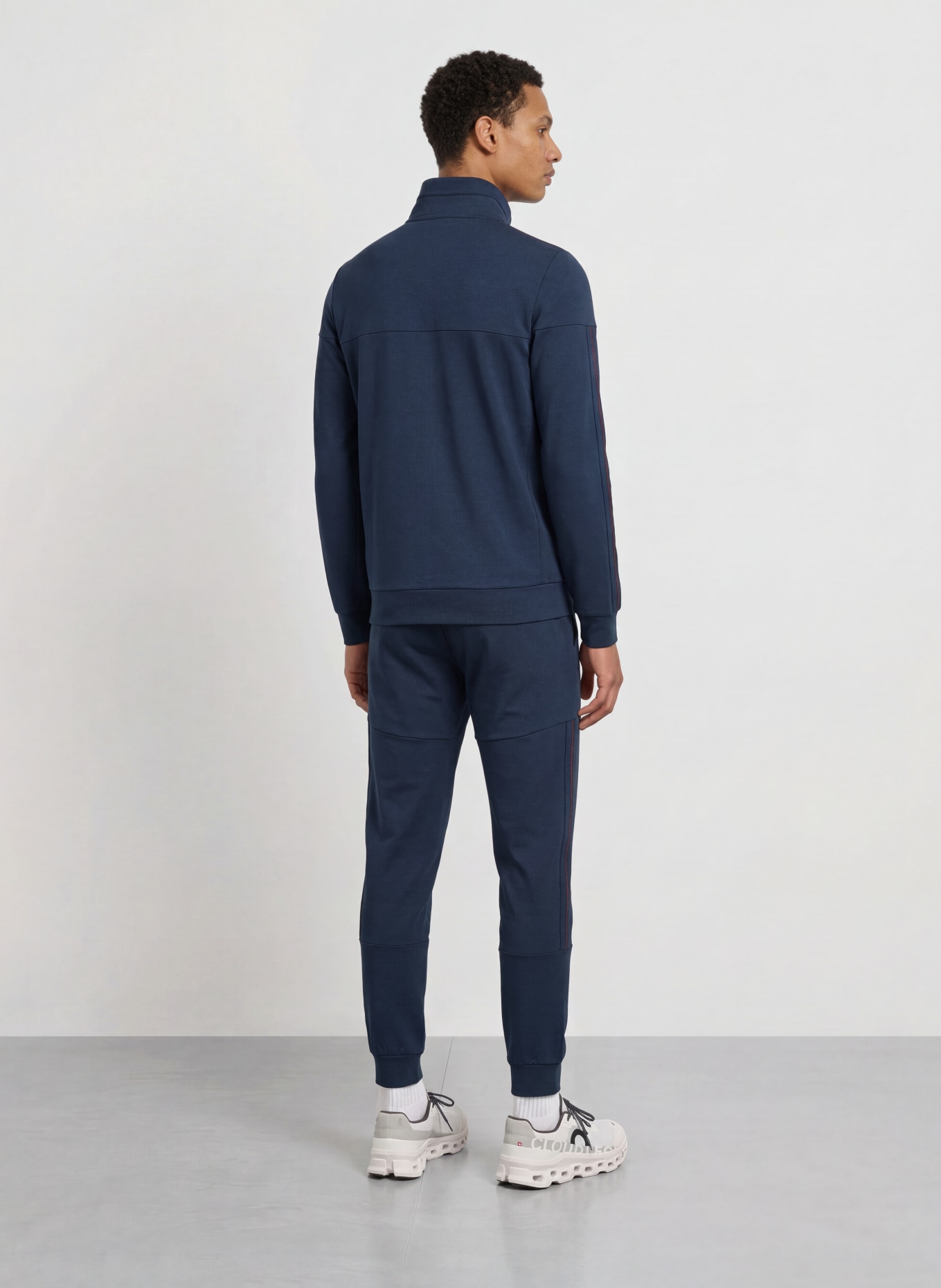 JOY sportswear Sweatjacke CORBINIAN: BLAU