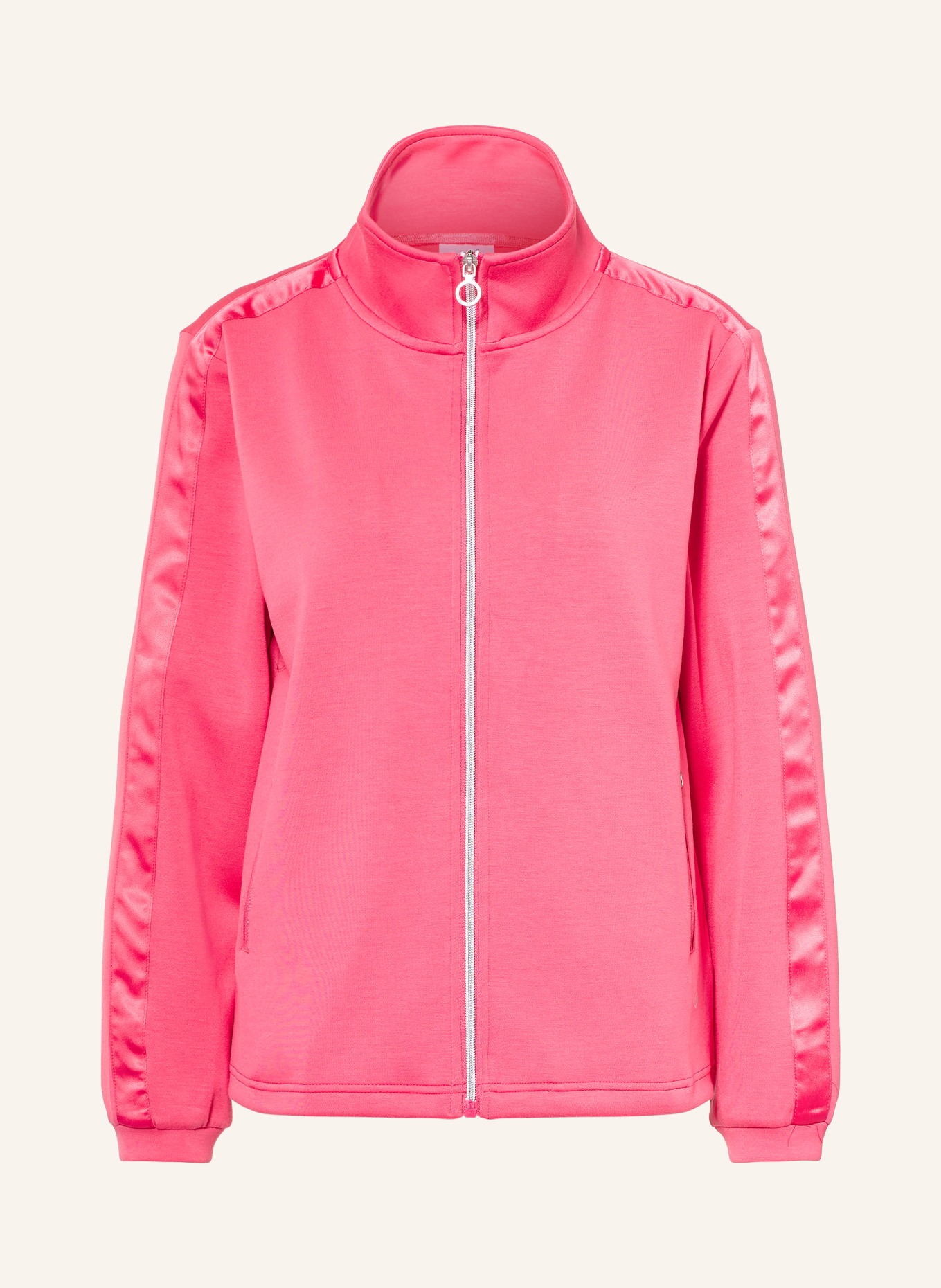 JOY sportswear Sweatjacke LIZZY mit Galonstreifen: PINK