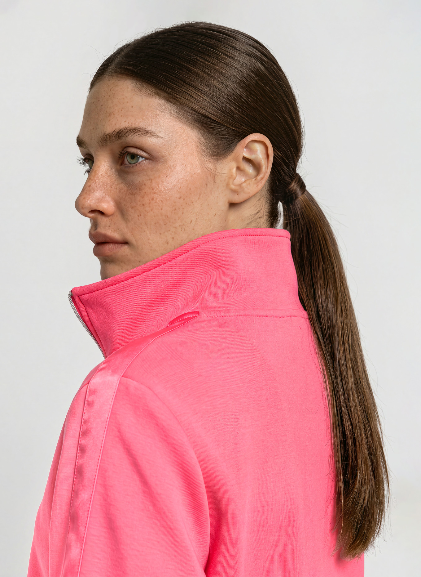 JOY sportswear Sweatjacke LIZZY mit Galonstreifen: PINK
