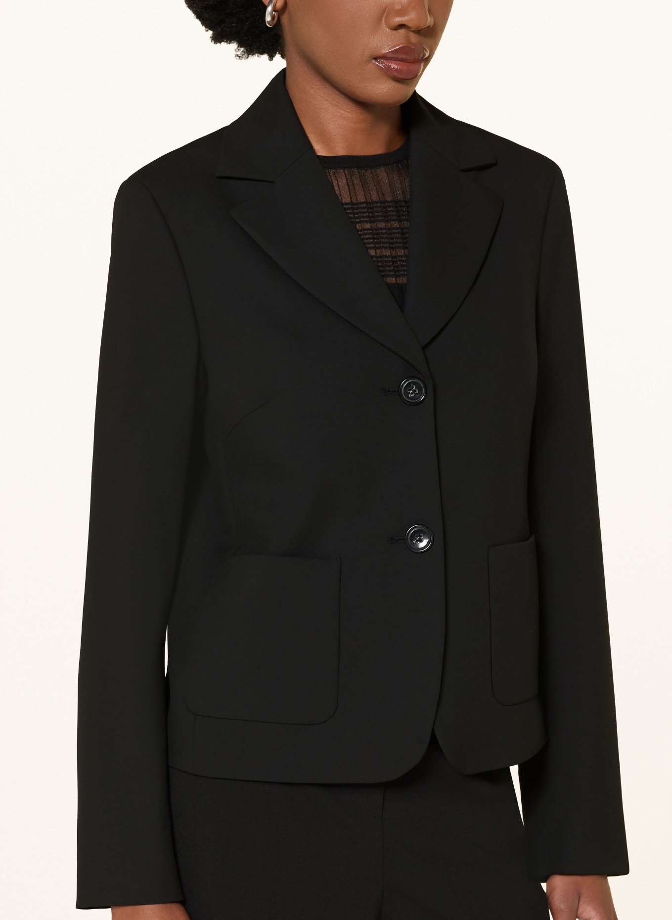 LUISA CERANO Blazer: SCHWARZ