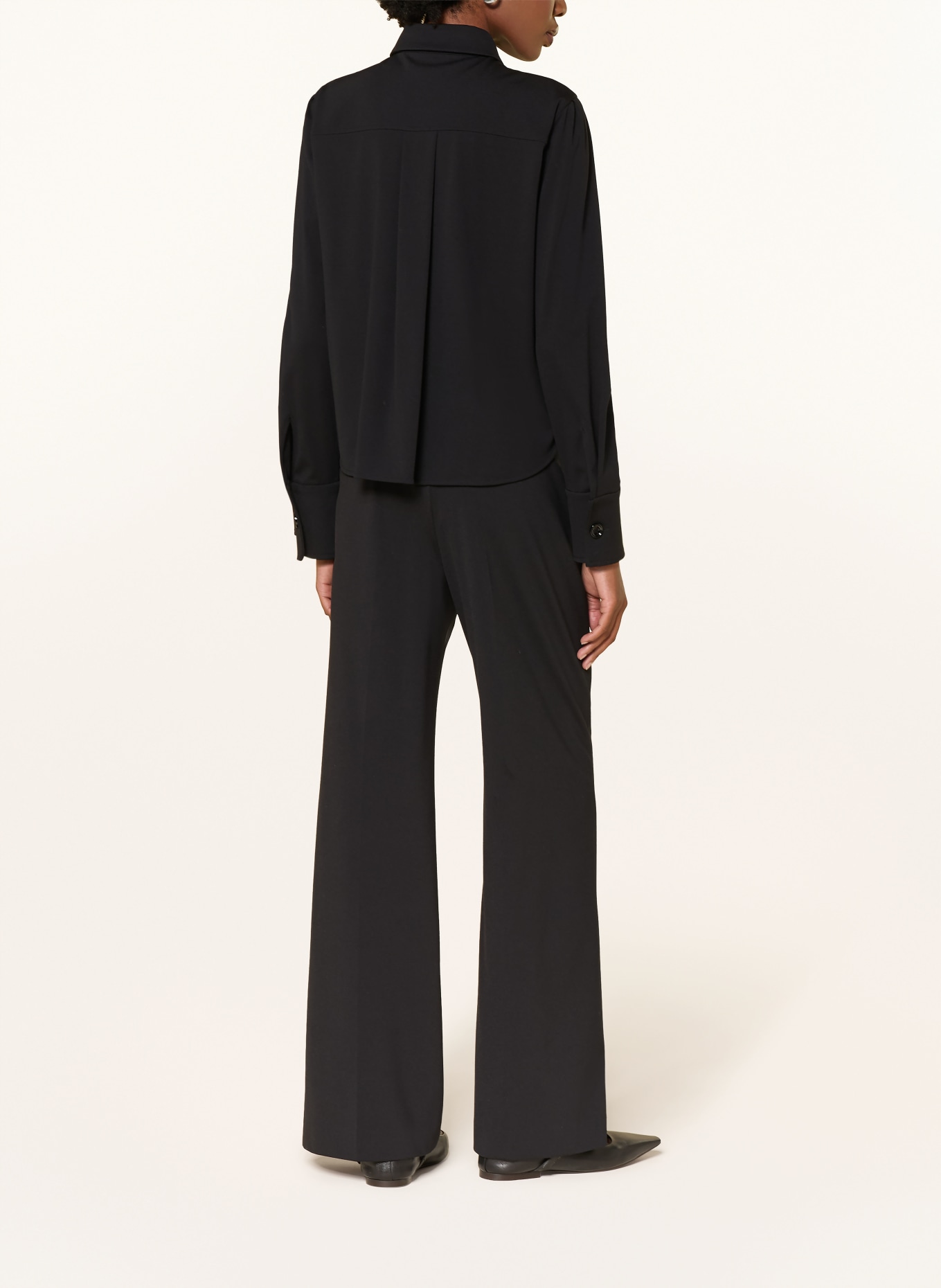 LUISA CERANO blouse: BLACK