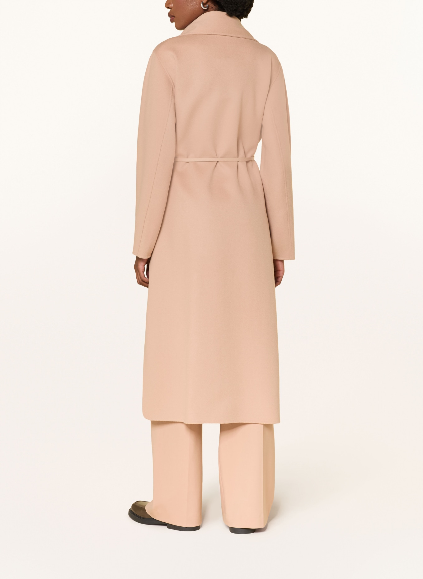 LUISA CERANO Wollmantel: BEIGE