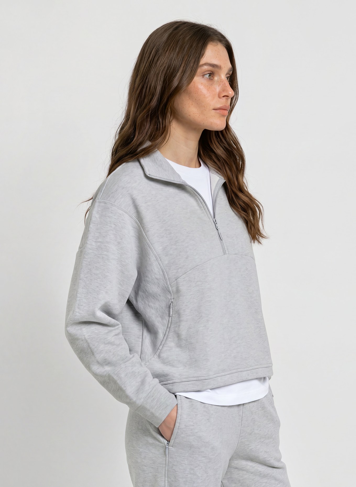 UNDER ARMOUR Sweat-Troyer UA UNSTOPPABLE: HELLGRAU