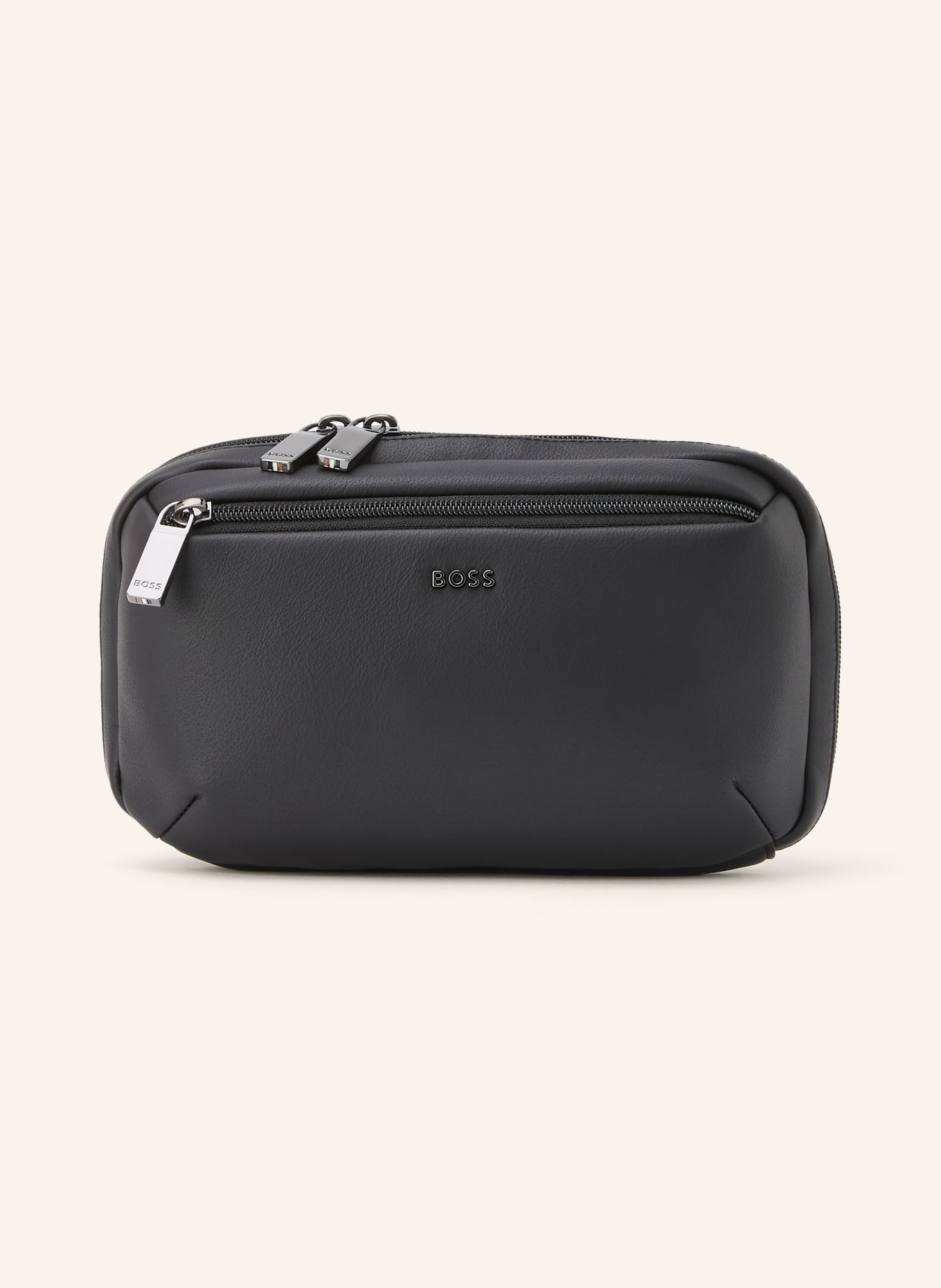 BOSS JACE Belt bag: BLACK / PLATINUM