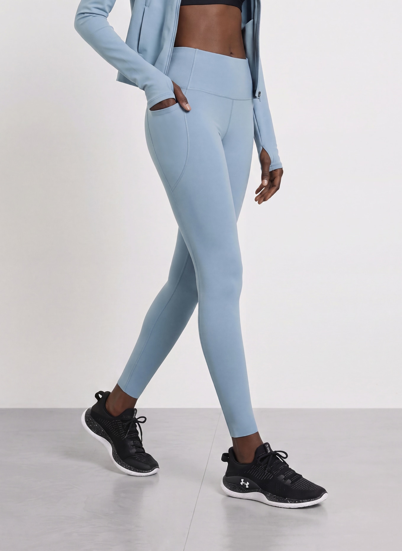 UNDER ARMOUR Tights UA VANISH ELITE: LICHTBLAUW