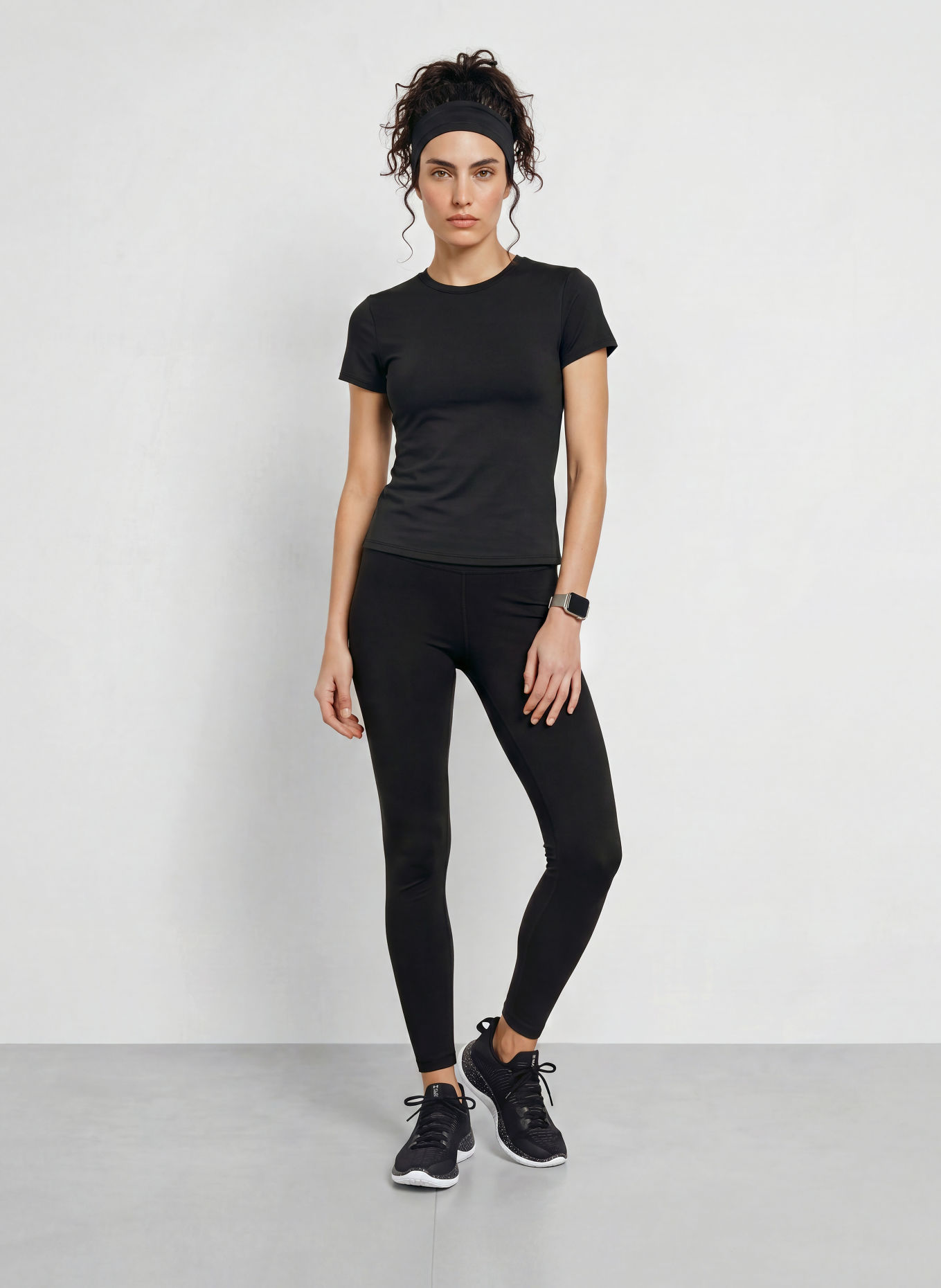 UNDER ARMOUR Koszulka funkcyjna UA MERIDIAN CORE: CZARNY