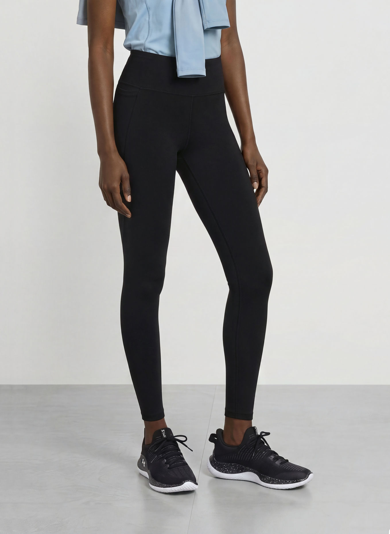 UNDER ARMOUR Collants UA MOTION: NOIR