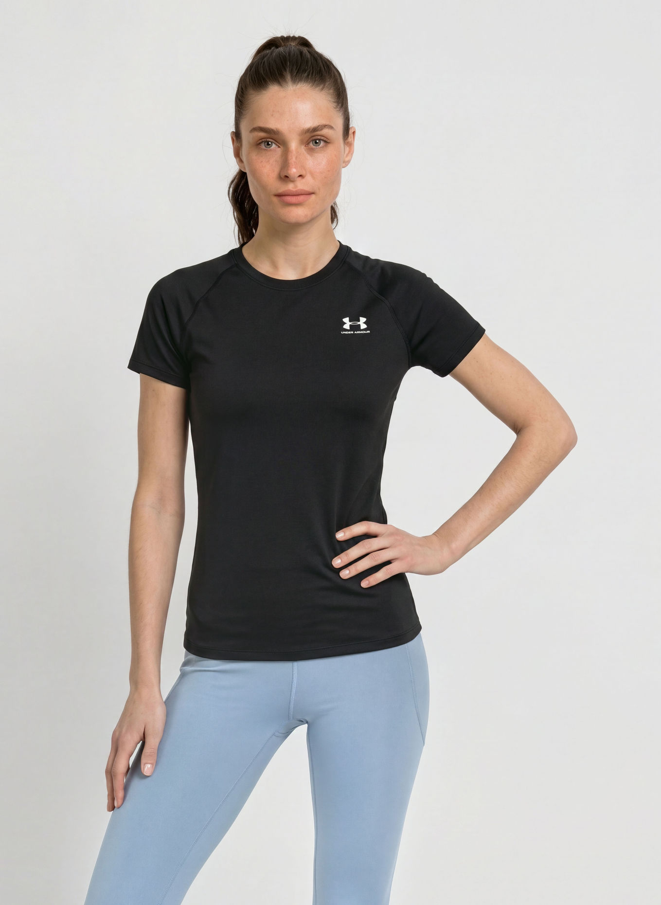 UNDER ARMOUR Koszulka funkcyjna UA AUTHENTICS: CZARNY