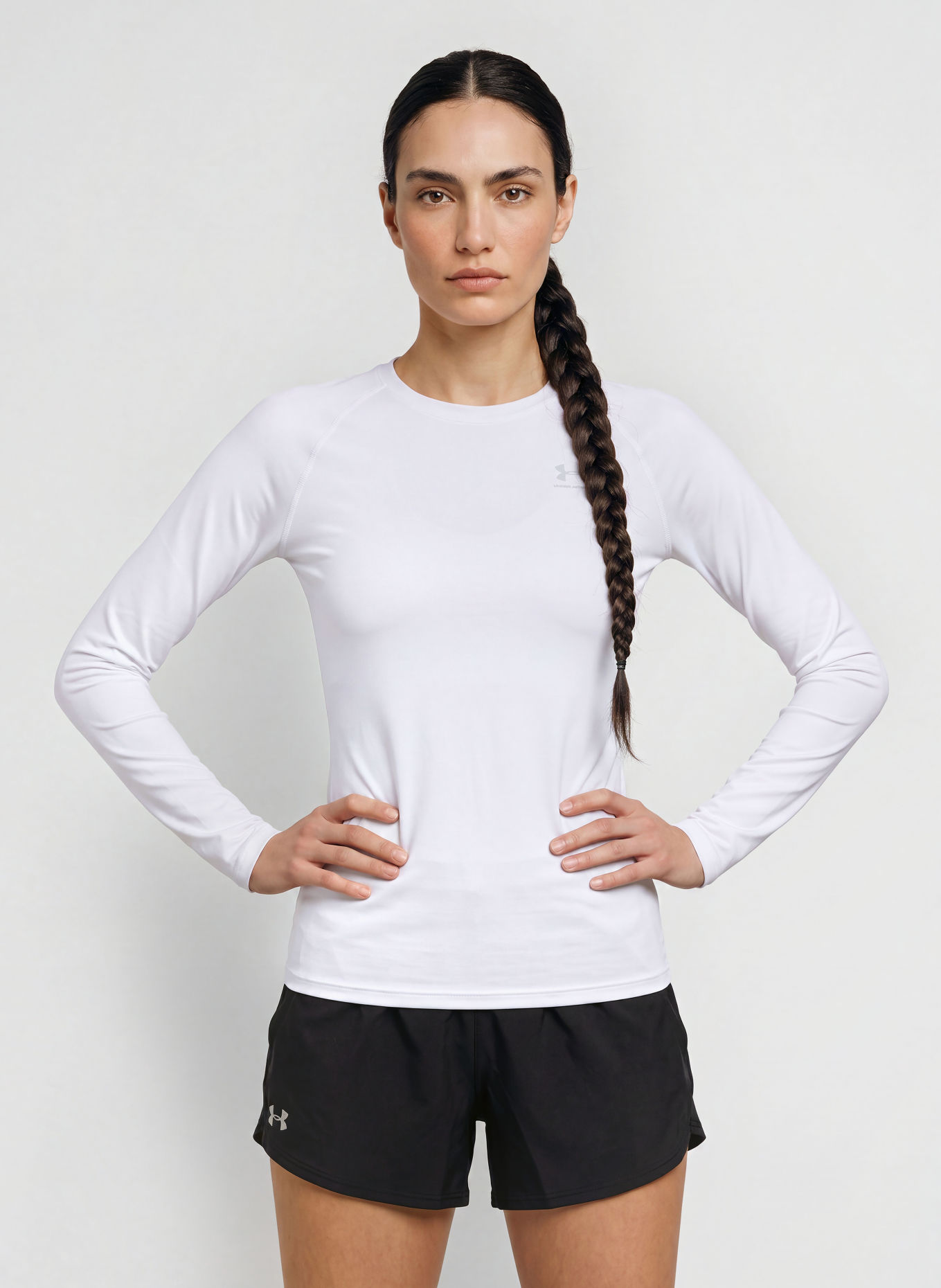 UNDER ARMOUR Koszulka funkcyjna UA HG AUTHENTICS COMP: BIAŁY