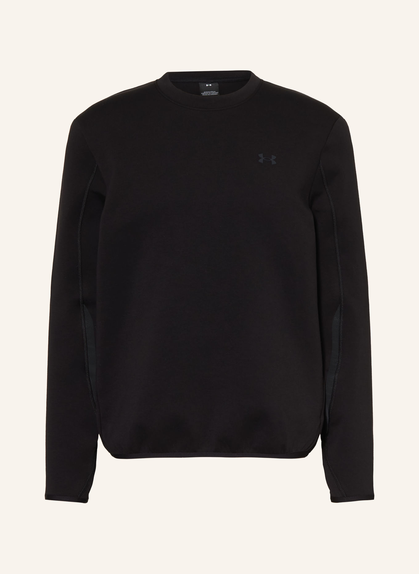 UNDER ARMOUR Sweatshirt UA UNSTOPPABLE FLEECE: NOIR