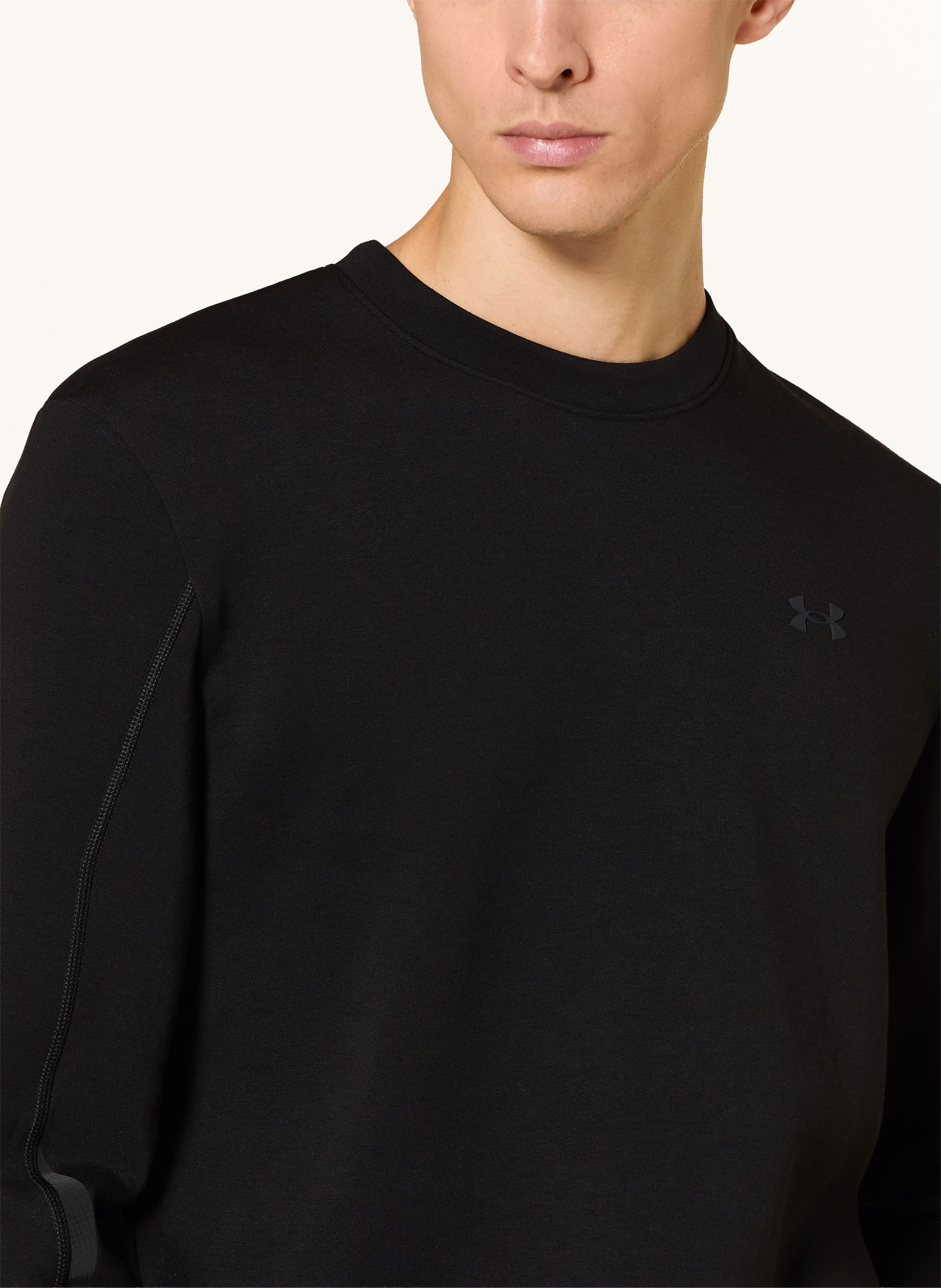 UNDER ARMOUR Sweatshirt UA UNSTOPPABLE FLEECE: NOIR
