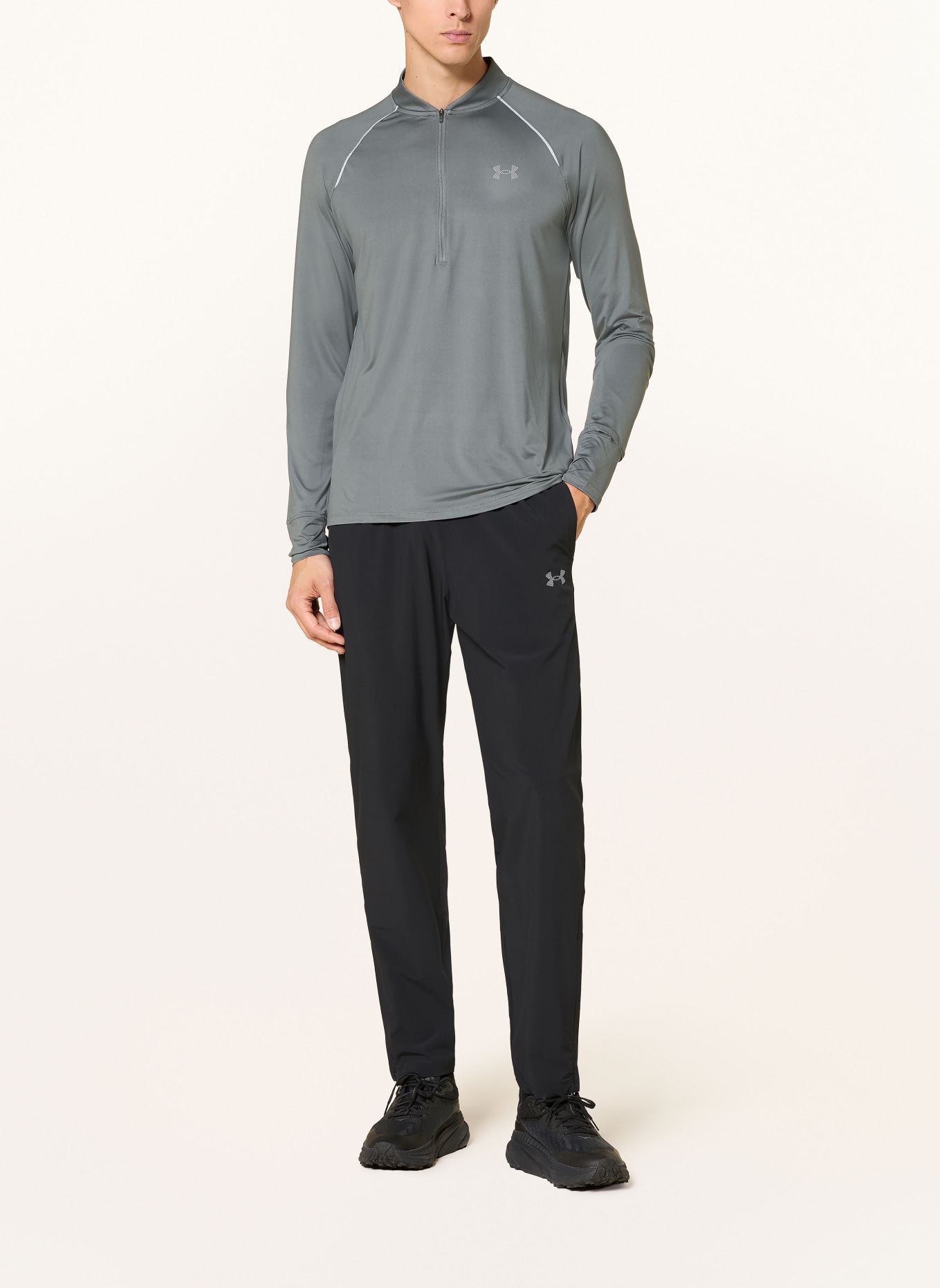 UNDER ARMOUR T-shirt technique UA VELOCITI: GRIS
