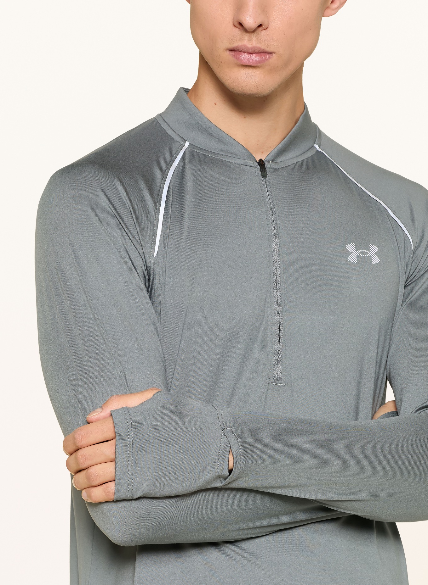 UNDER ARMOUR T-shirt technique UA VELOCITI: GRIS