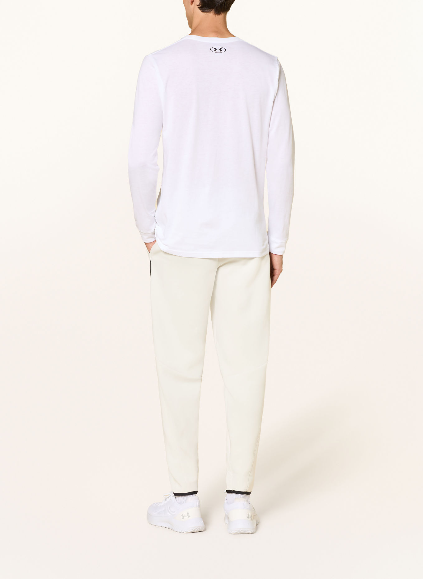 UNDER ARMOUR Pantalon en molleton UA UNSTOPPABLE FLEECE: BLANC