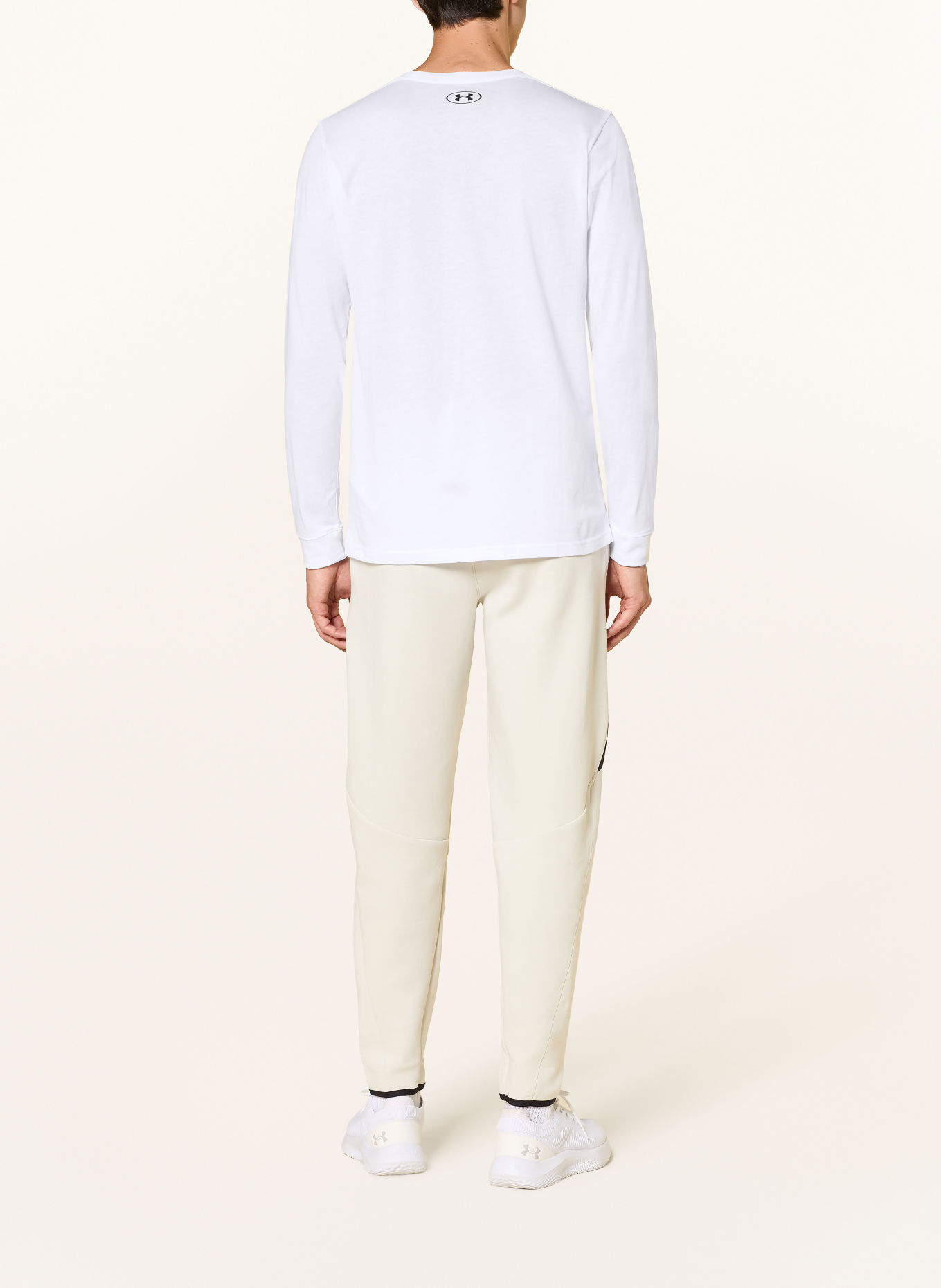 UNDER ARMOUR Haut à manches longues UA SPORTSTYLE LEFT CHEST: BLANC