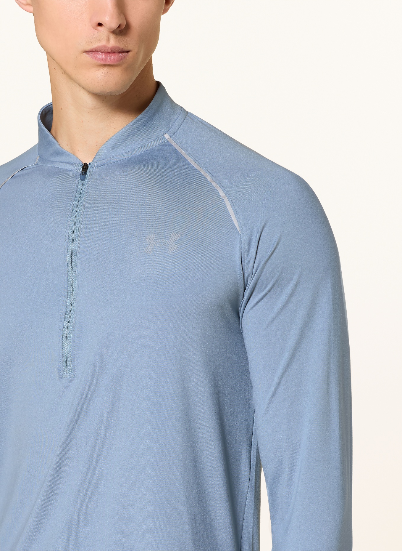 UNDER ARMOUR T-shirt technique UA VELOCITI: BLEU CLAIR