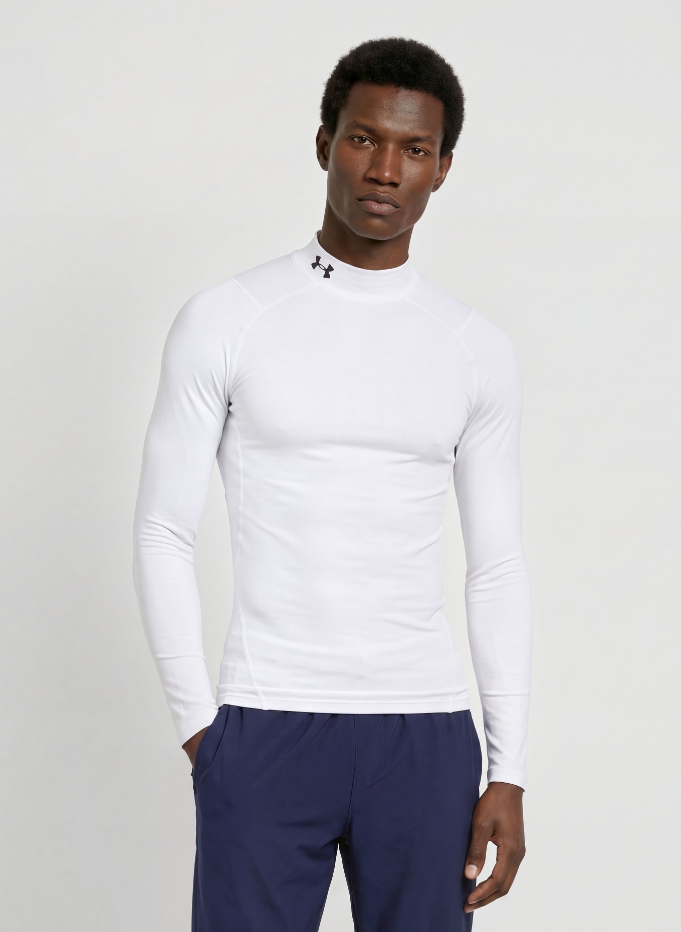 UNDER ARMOUR Funktionsshirt UA COLDGEAR®: WEISS