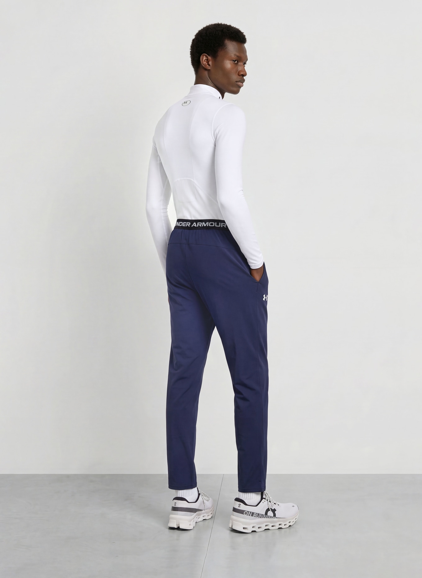 UNDER ARMOUR Funktionsshirt UA COLDGEAR®: WEISS