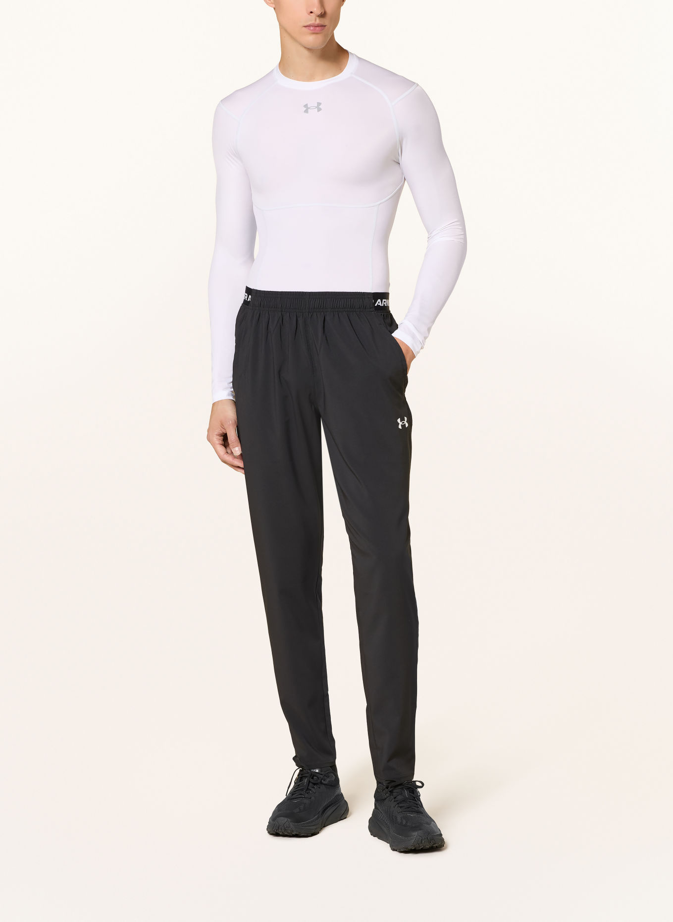 UNDER ARMOUR Pantalon d'entraînement UA VANISH: NOIR